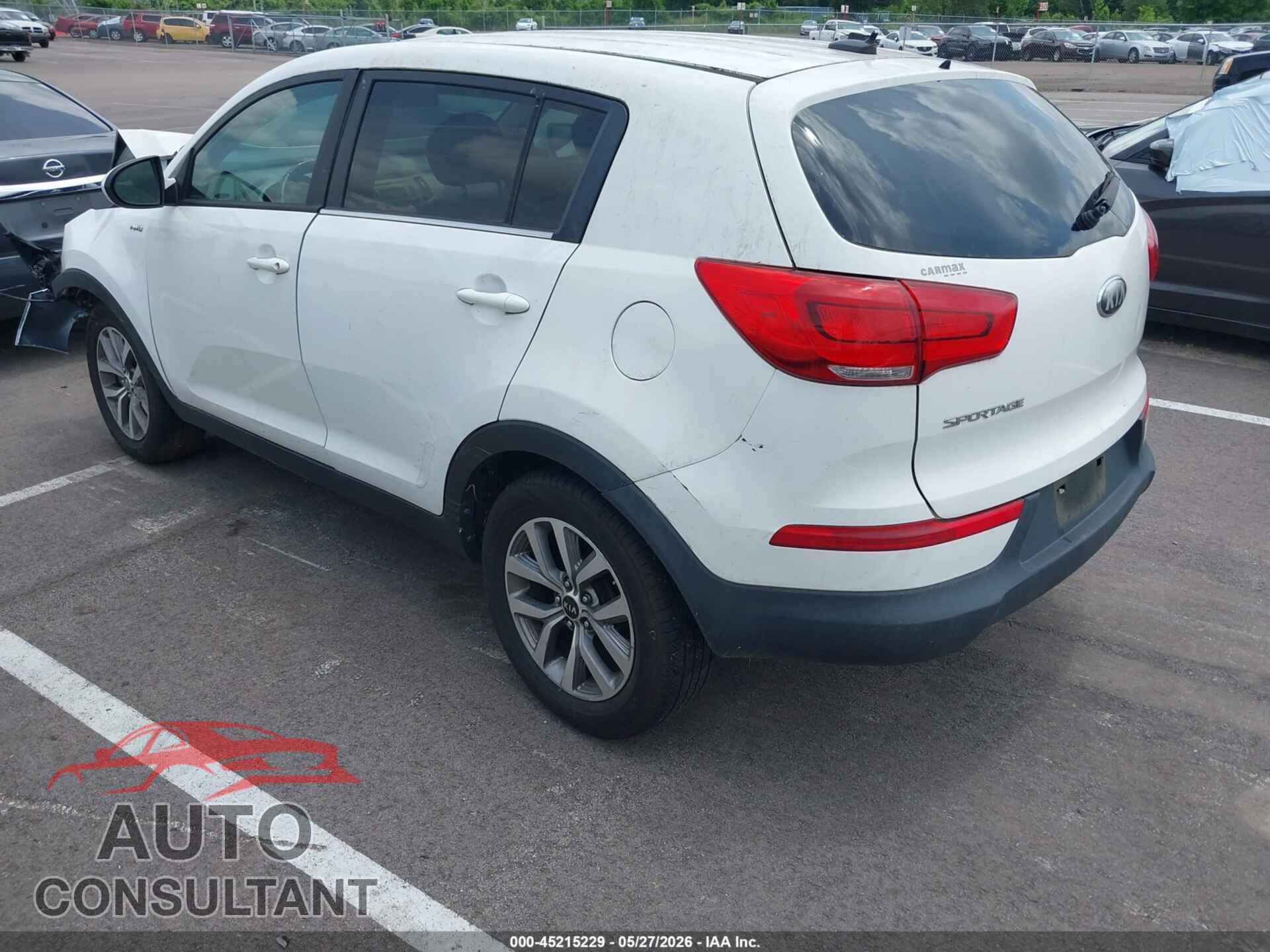 KIA SPORTAGE 2015 - KNDPB3AC5F7674602