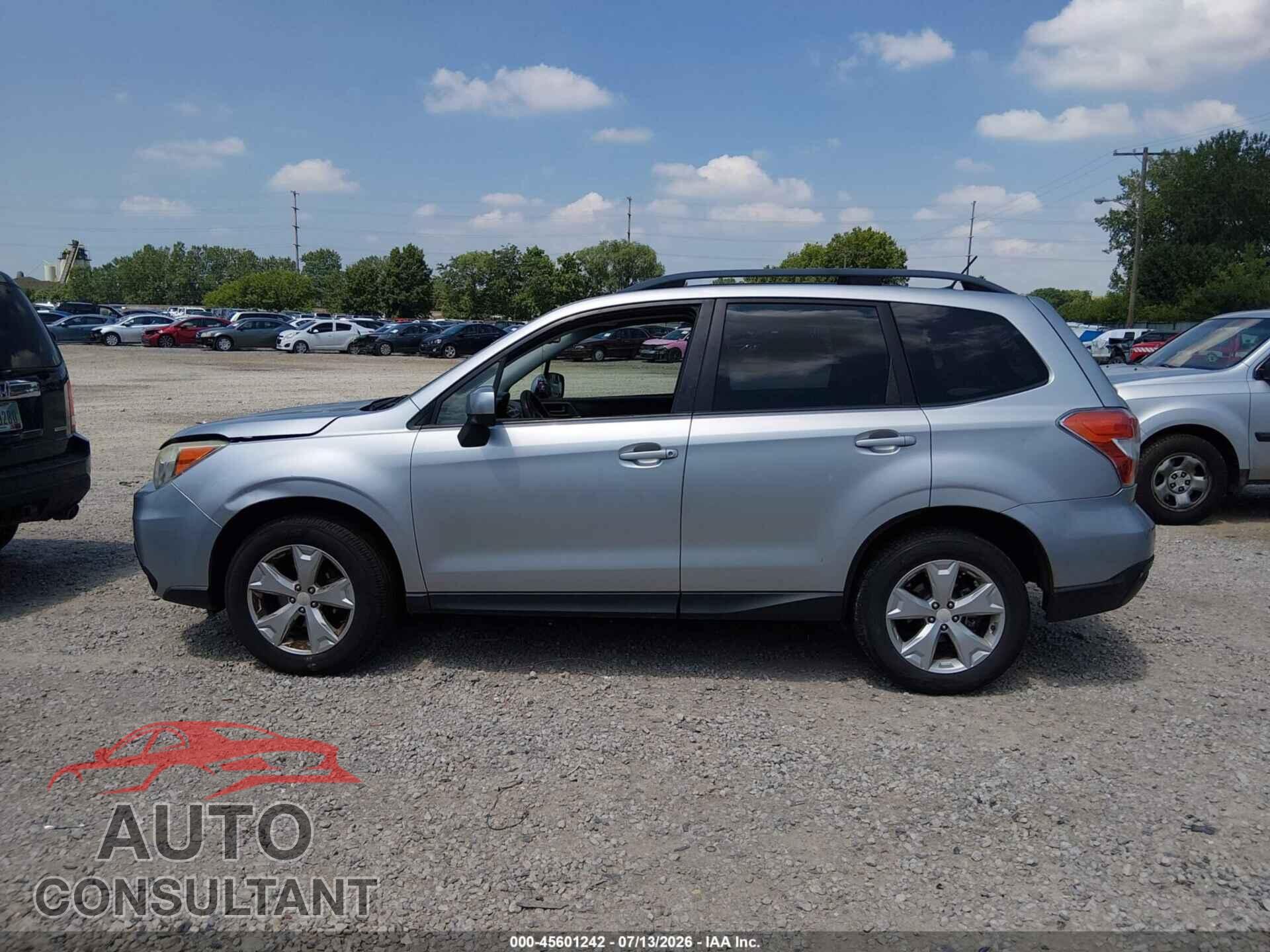 SUBARU FORESTER 2014 - JF2SJAGC5EH510253
