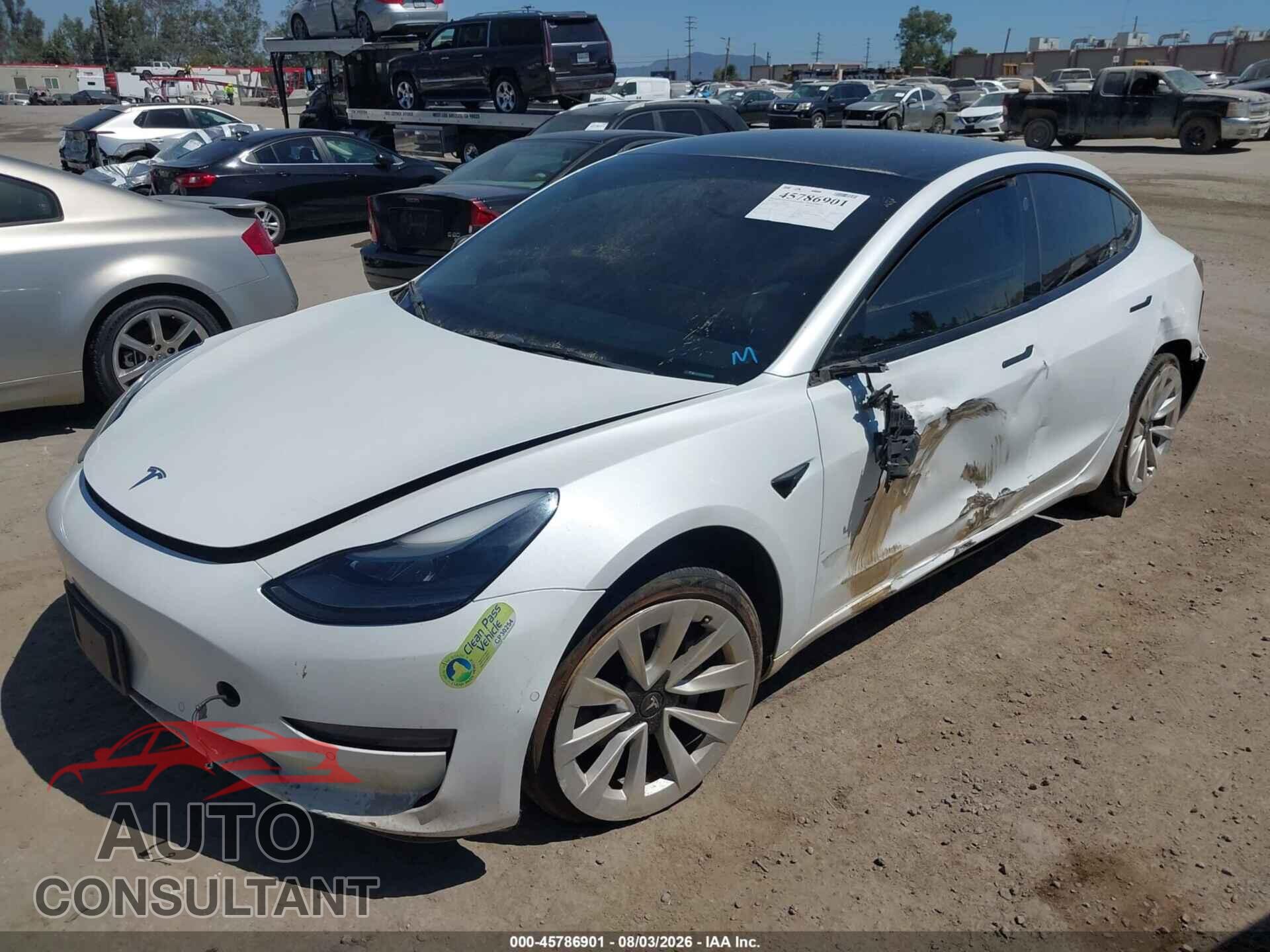 TESLA MODEL 3 2022 - 5YJ3E1EA0NF199159