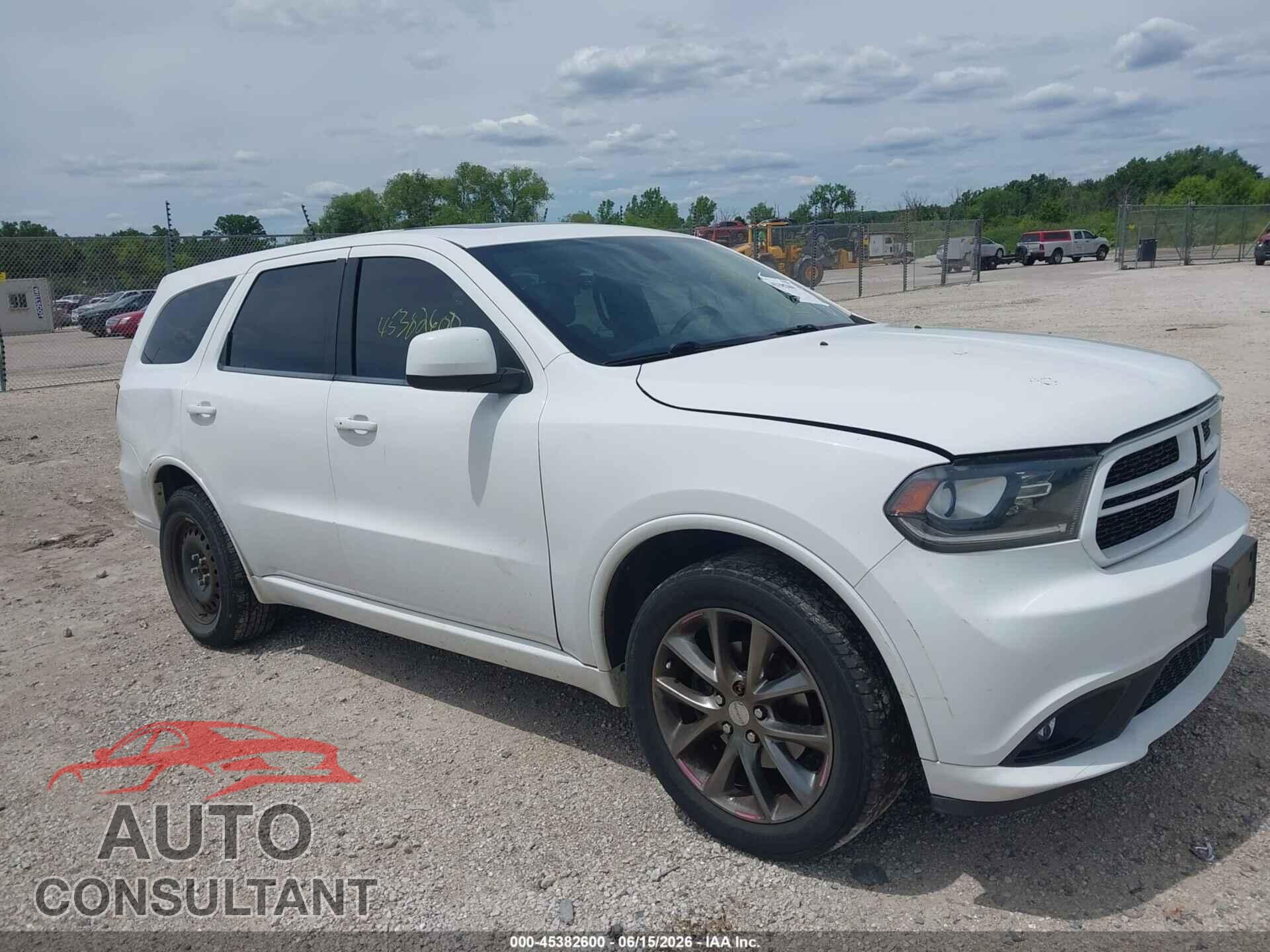 DODGE DURANGO 2014 - 1C4RDJAG3EC591816