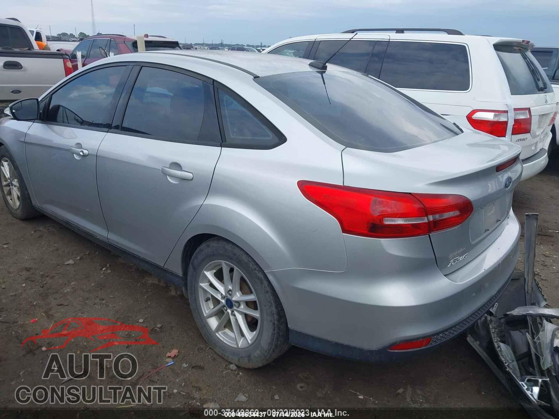 FORD FOCUS 2017 - 1FADP3F24HL241700