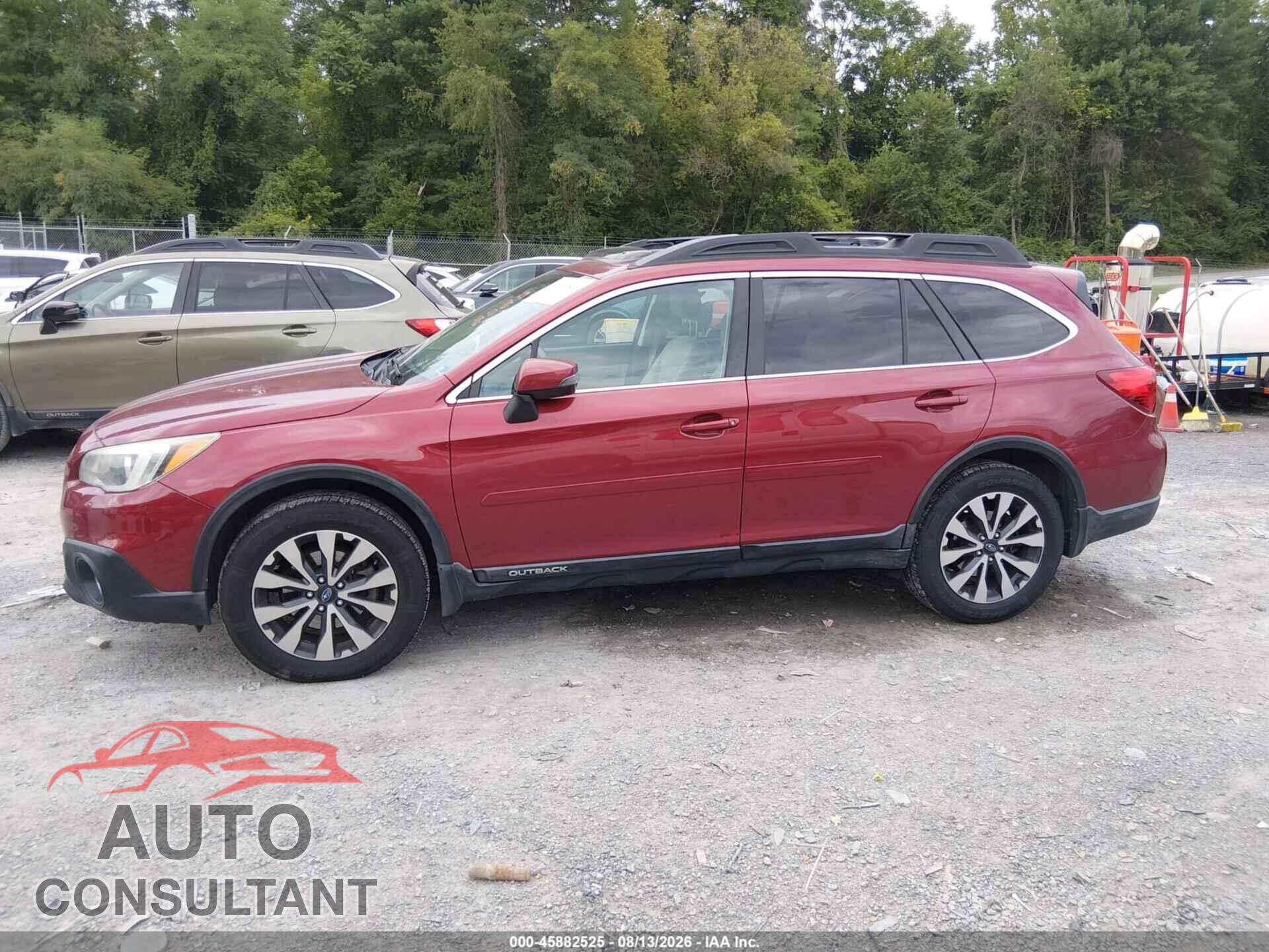 SUBARU OUTBACK 2015 - 4S4BSBNC8F3260411