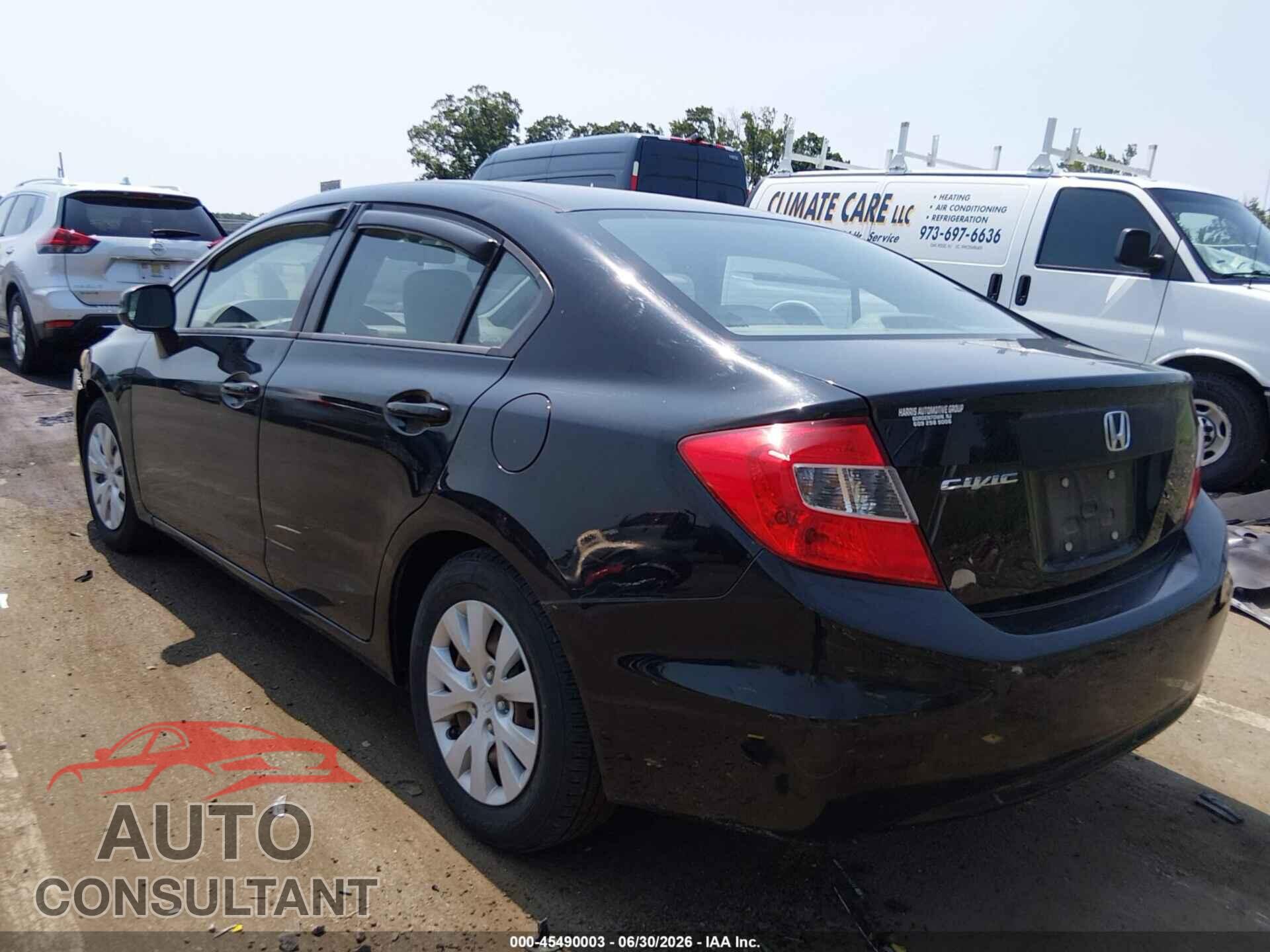 HONDA CIVIC 2012 - 19XFB2F50CE357760