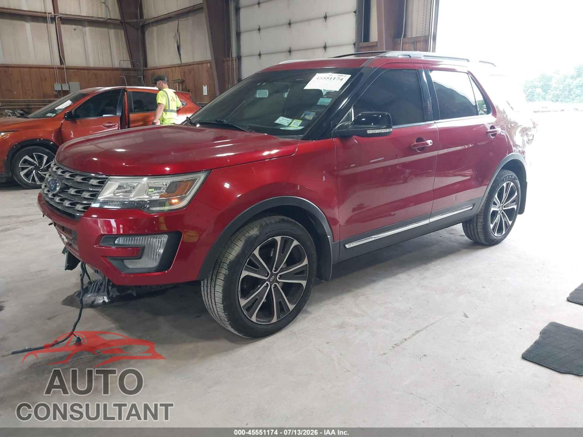 FORD EXPLORER 2016 - 1FM5K8D87GGB77463