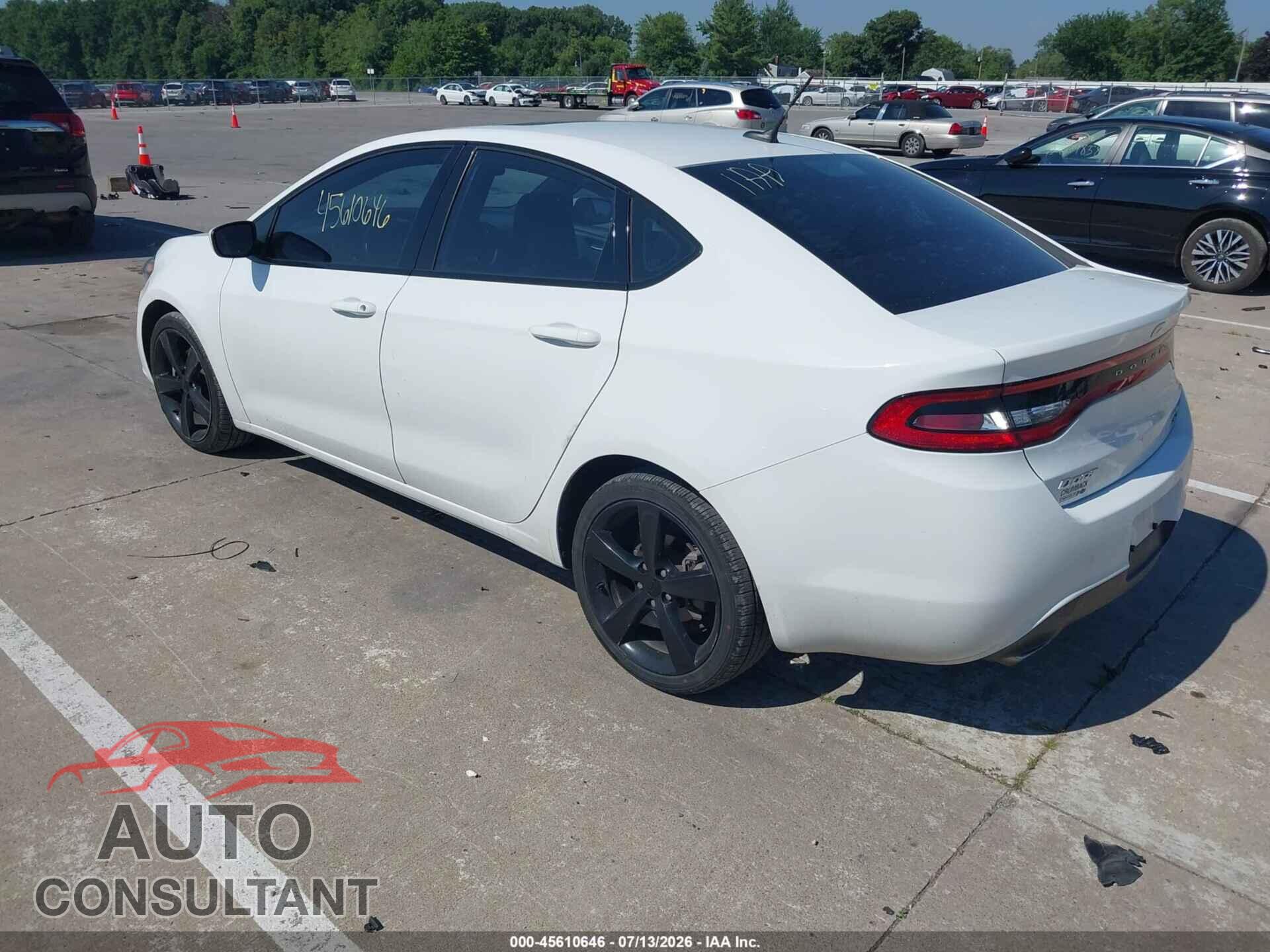 DODGE DART 2014 - 1C3CDFBB6ED903244