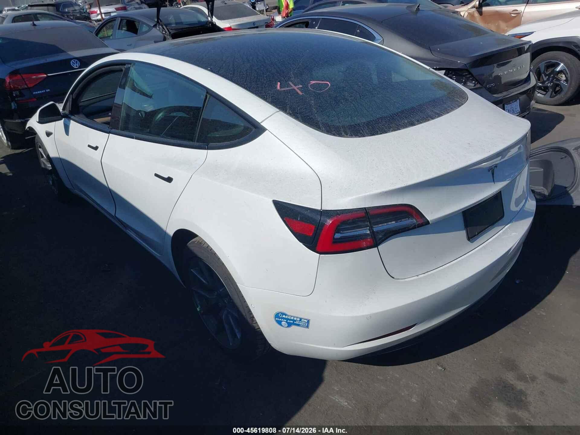 TESLA MODEL 3 2021 - 5YJ3E1EA9MF929701