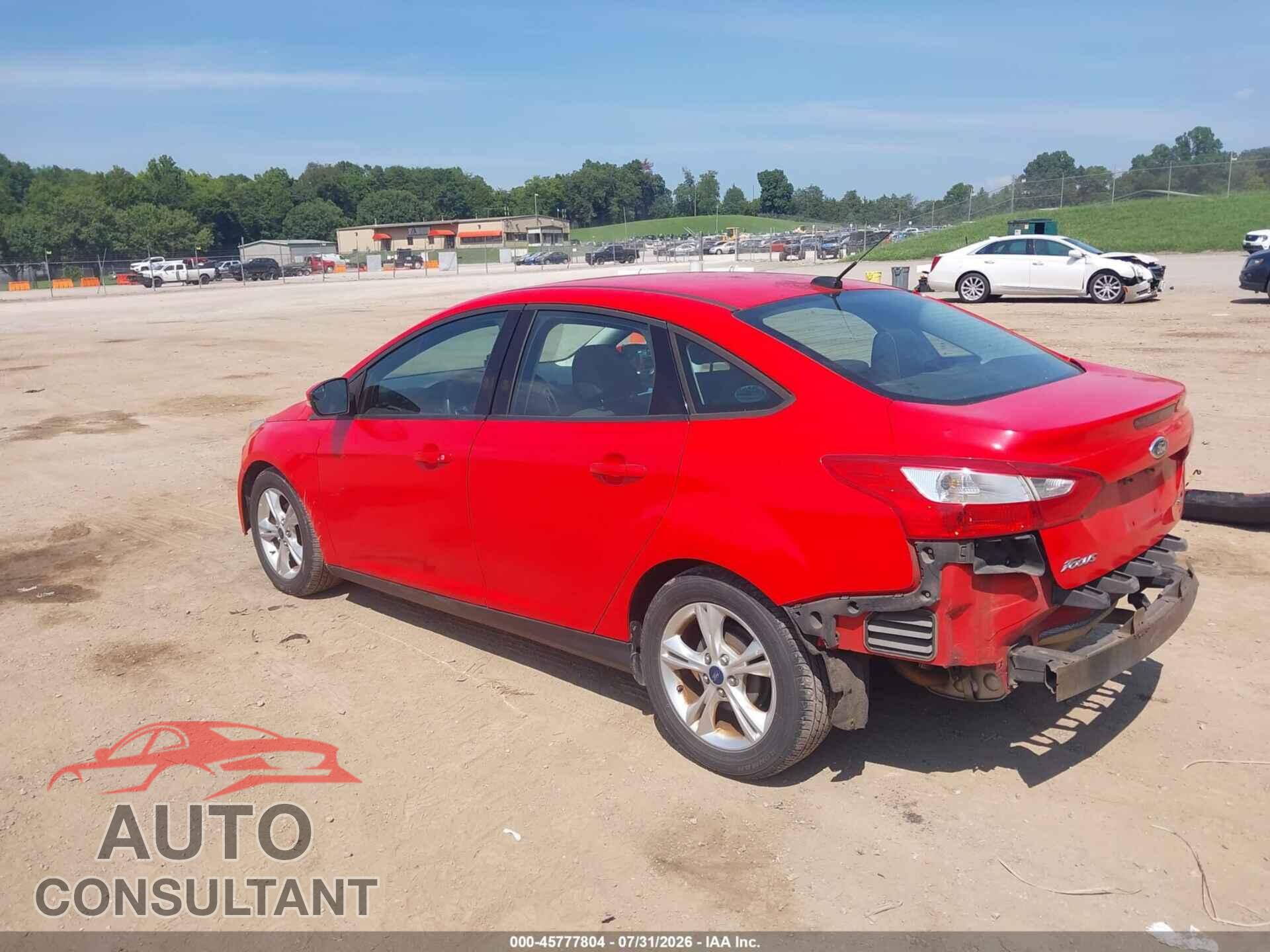FORD FOCUS 2014 - 1FADP3F23EL163437
