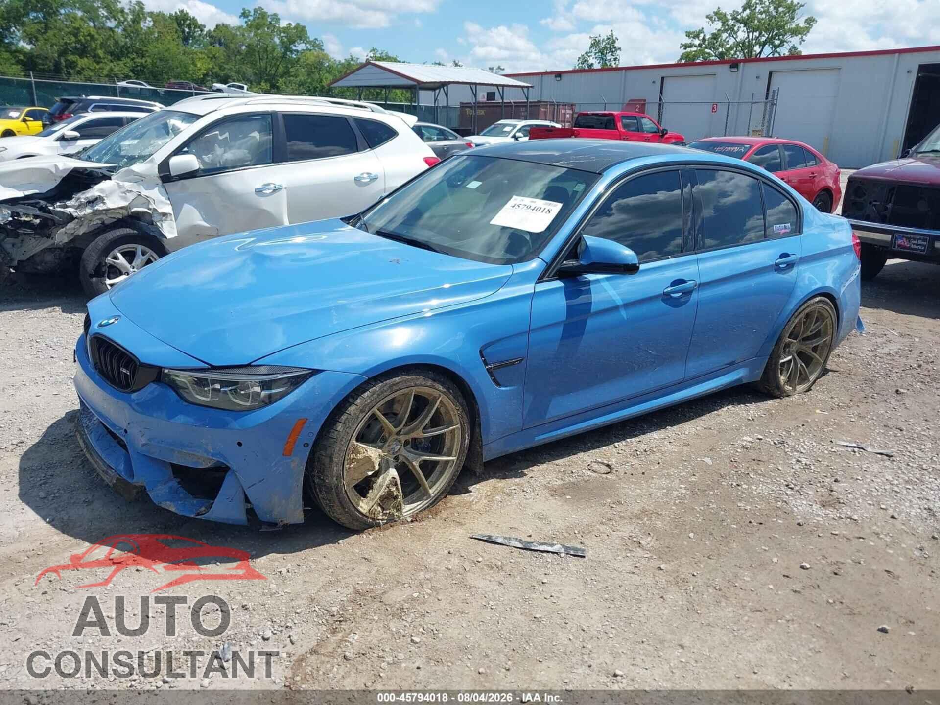 BMW M3 2018 - WBS8M9C54J5K98410