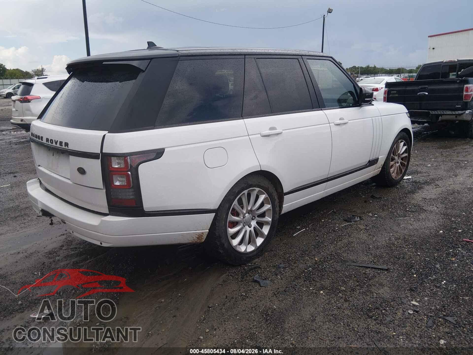 LAND ROVER RANGE ROVER 2016 - SALGS2PF8GA306911