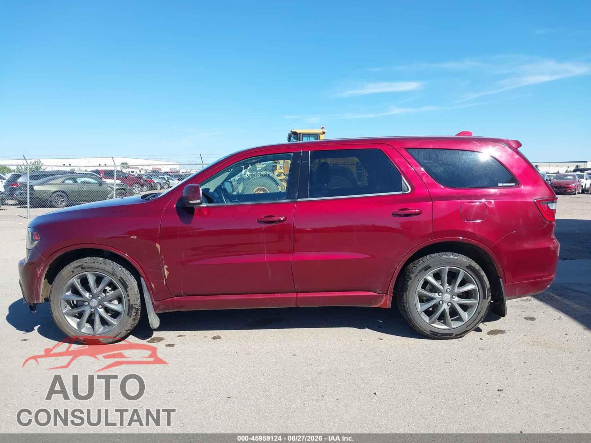 DODGE DURANGO 2018 - 1C4RDJDG9JC346637