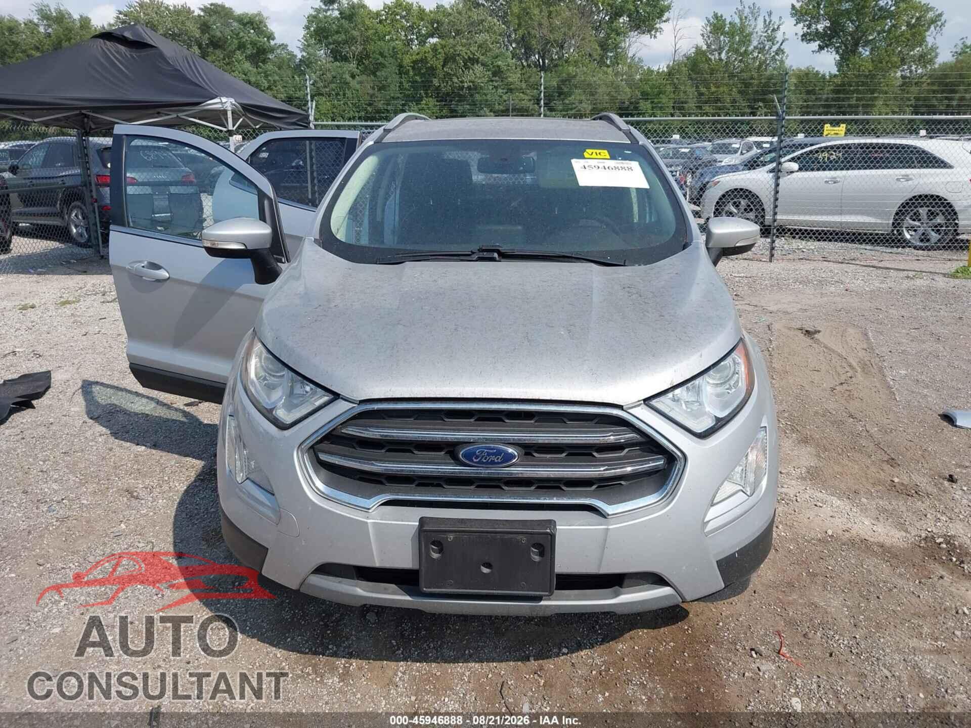 FORD ECOSPORT 2020 - MAJ6S3KL8LC318857