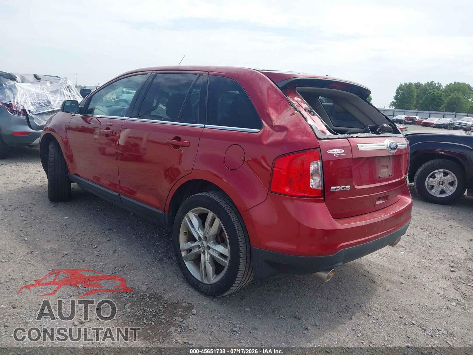 FORD EDGE 2013 - 2FMDK3KC5DBC87601