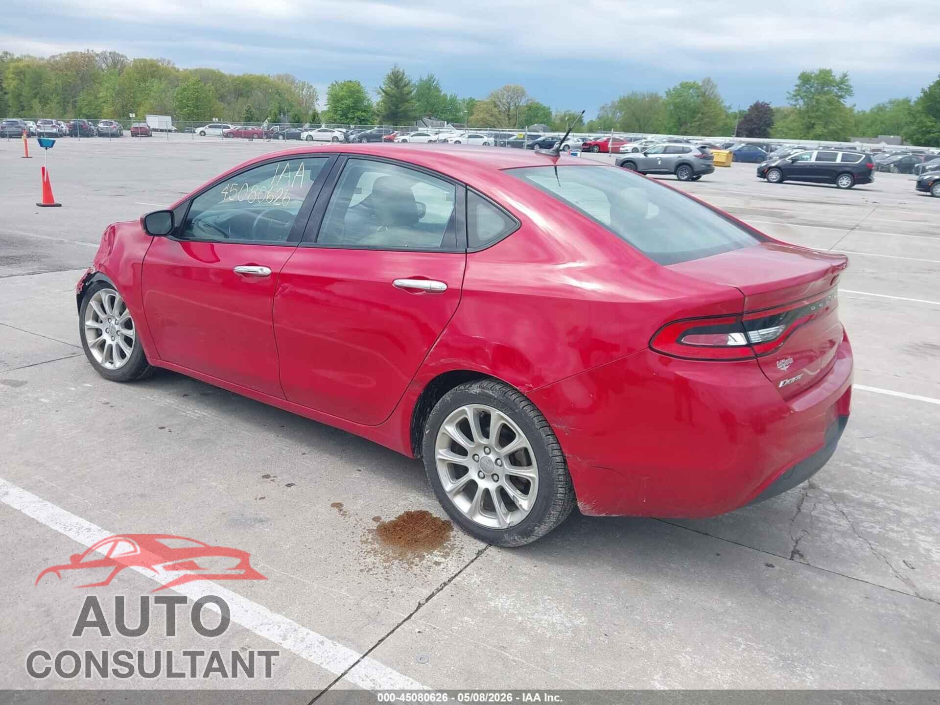 DODGE DART 2013 - 1C3CDFCA4DD299214