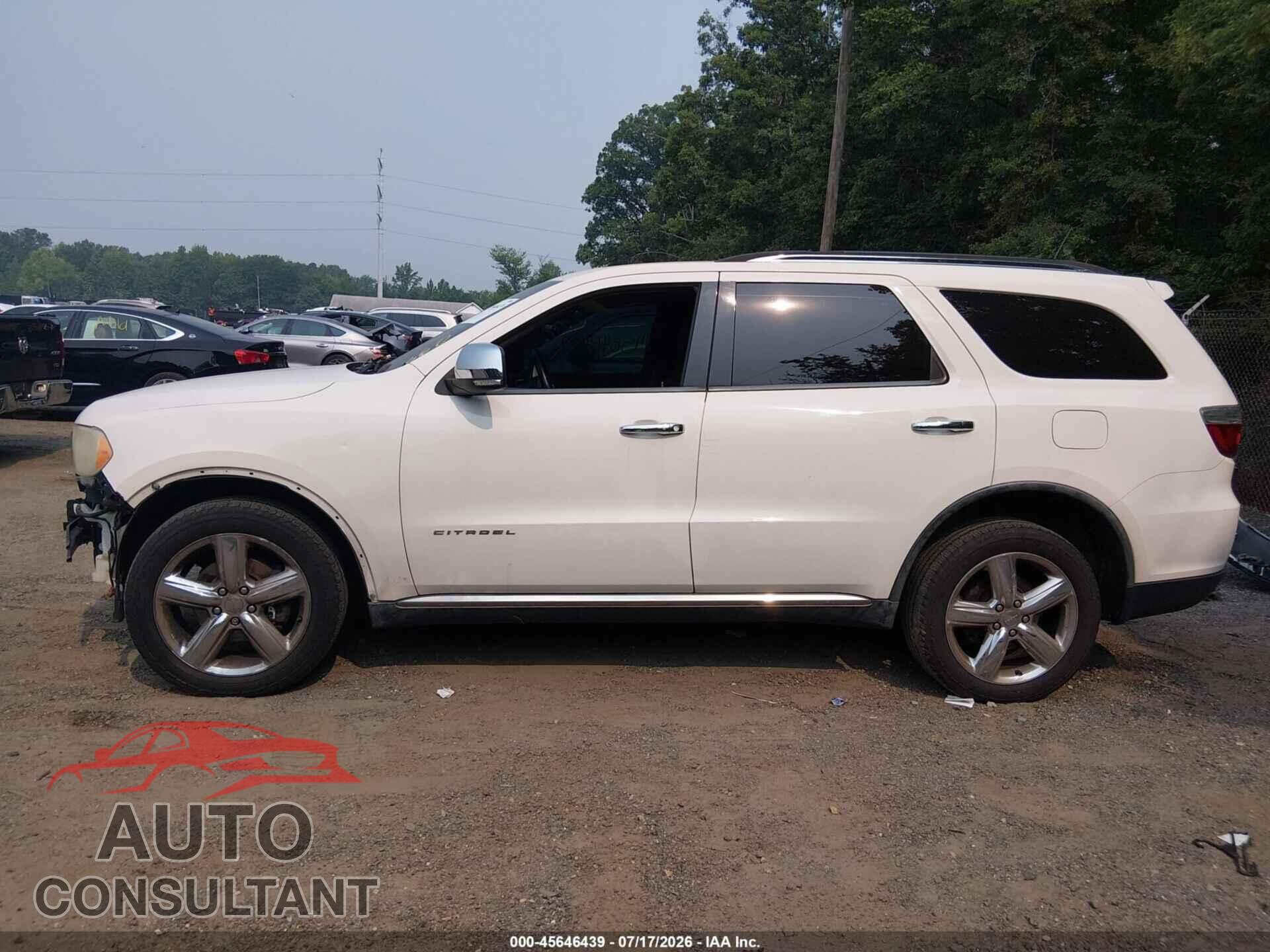 DODGE DURANGO 2012 - 1C4SDJET8CC144064