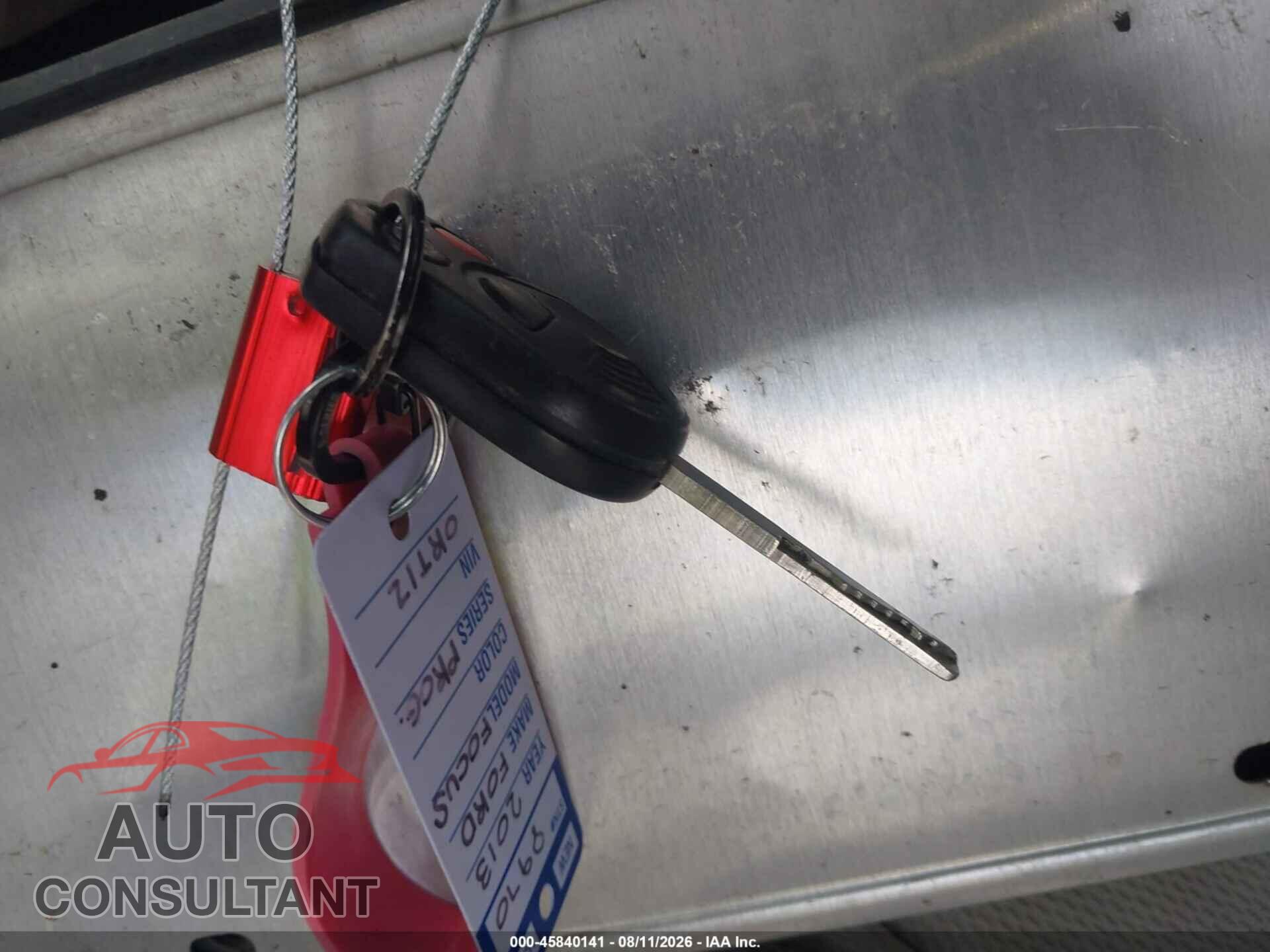 FORD FOCUS 2013 - 1FADP3F29DL189121