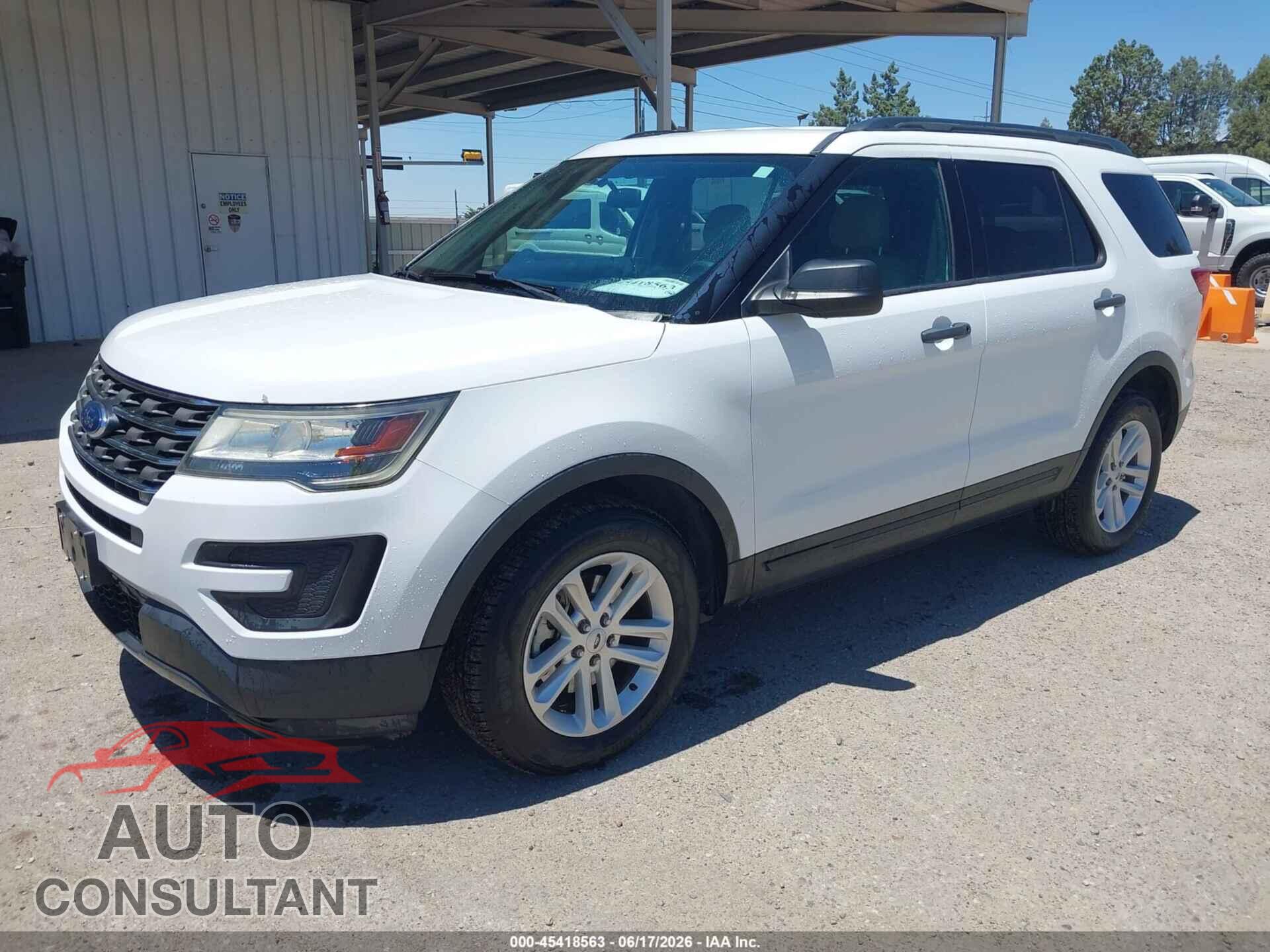 FORD EXPLORER 2017 - 1FM5K8B85HGC91921