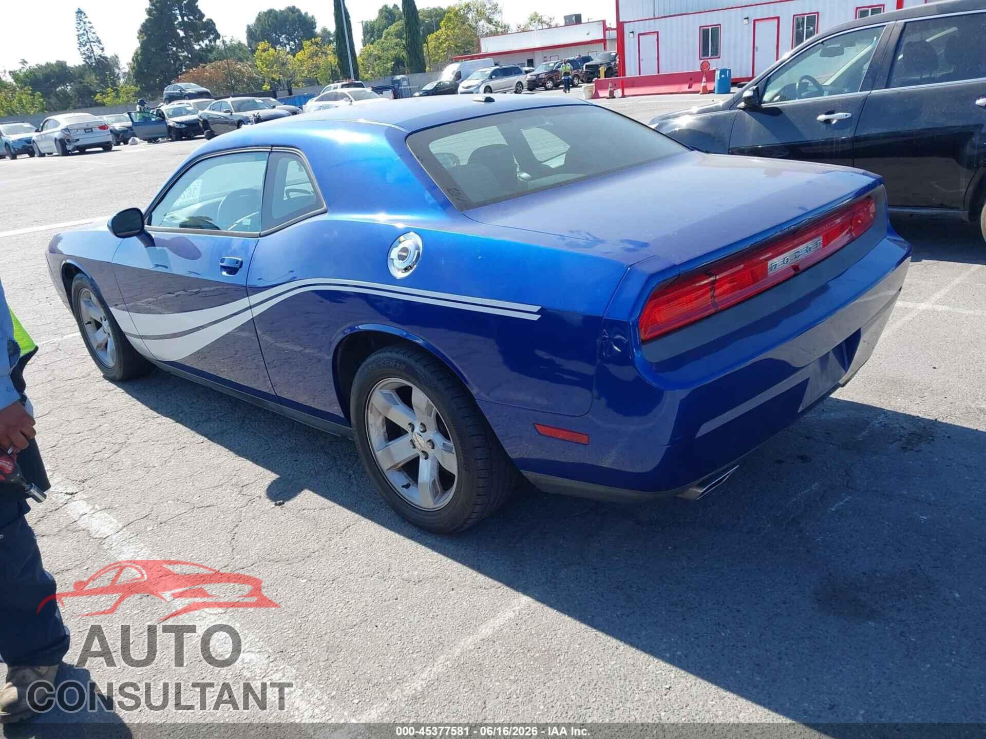 DODGE CHALLENGER 2012 - 2C3CDYAG1CH239234