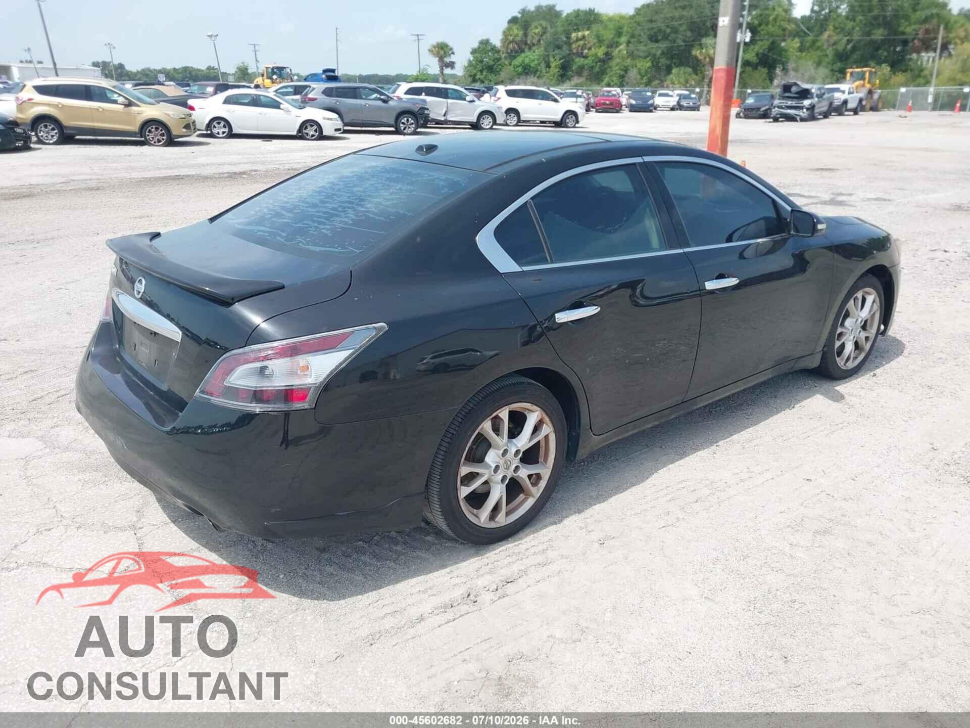 NISSAN MAXIMA 2014 - 1N4AA5AP1EC434157