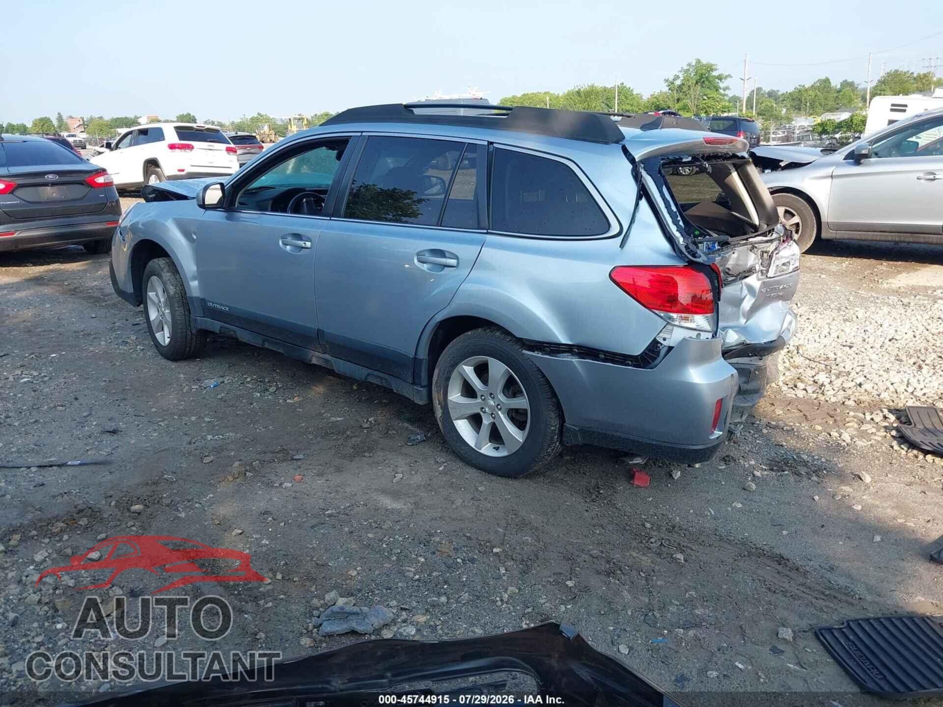 SUBARU OUTBACK 2013 - 4S4BRDPC8D2314300