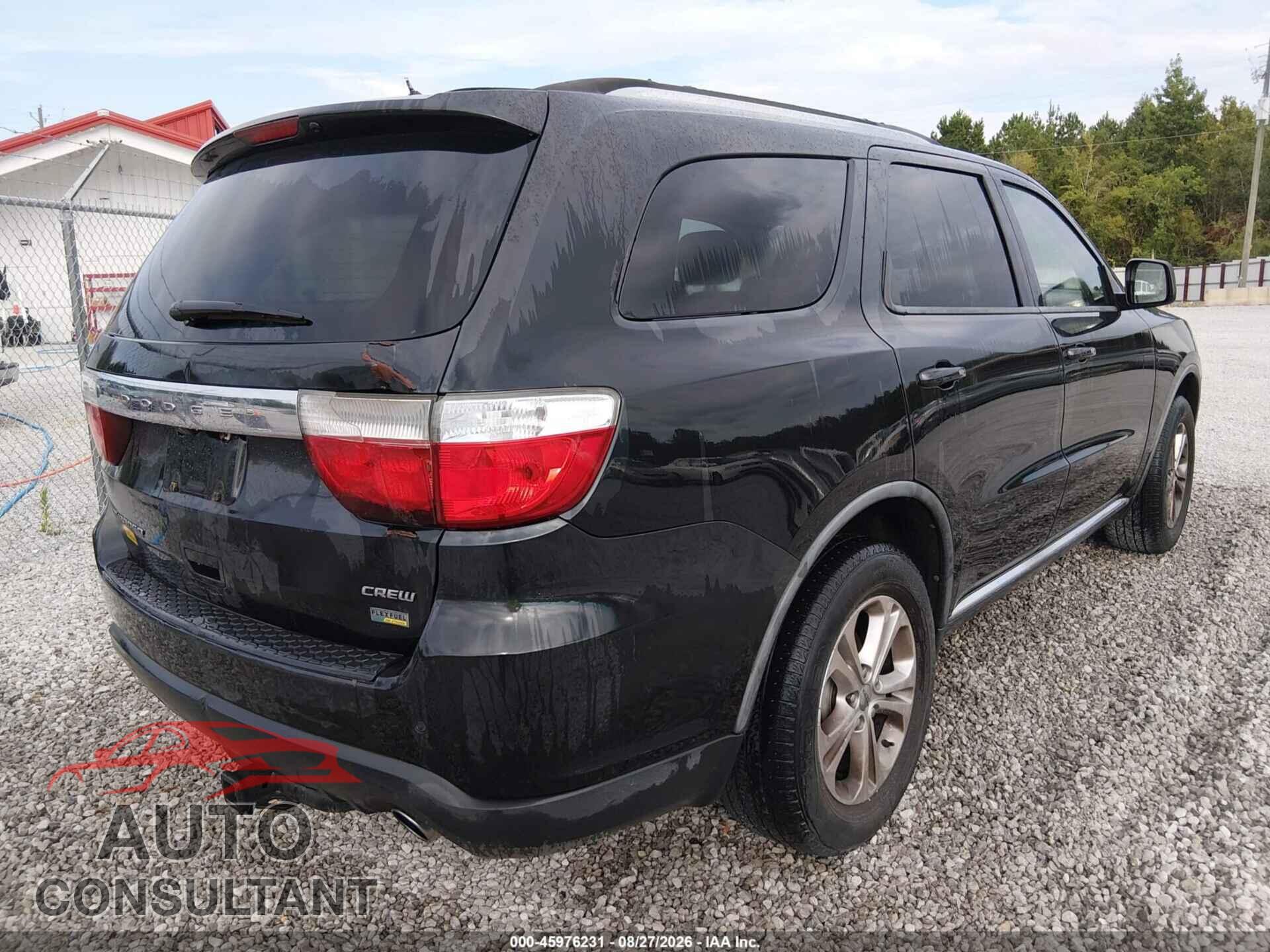 DODGE DURANGO 2012 - 1C4RDHDGXCC153540
