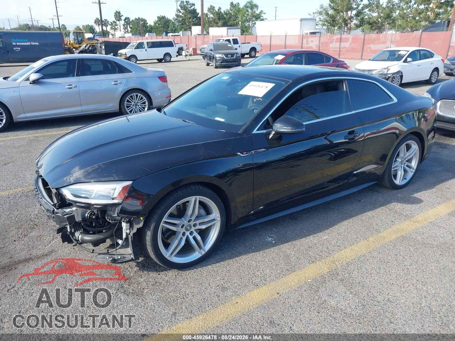 AUDI A5 2018 - WAUTNAF54JA007646