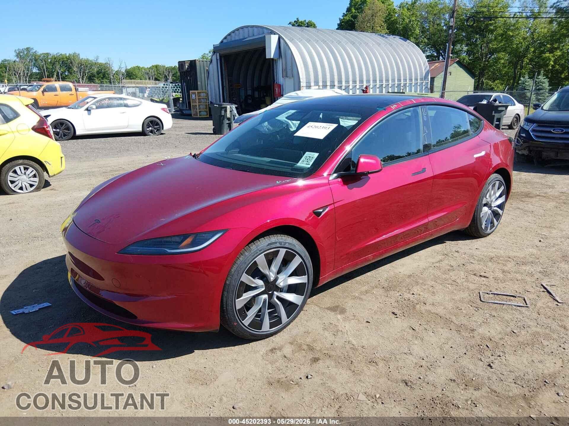 TESLA MODEL 3 2026 - 5YJ3E1EB3TF172978