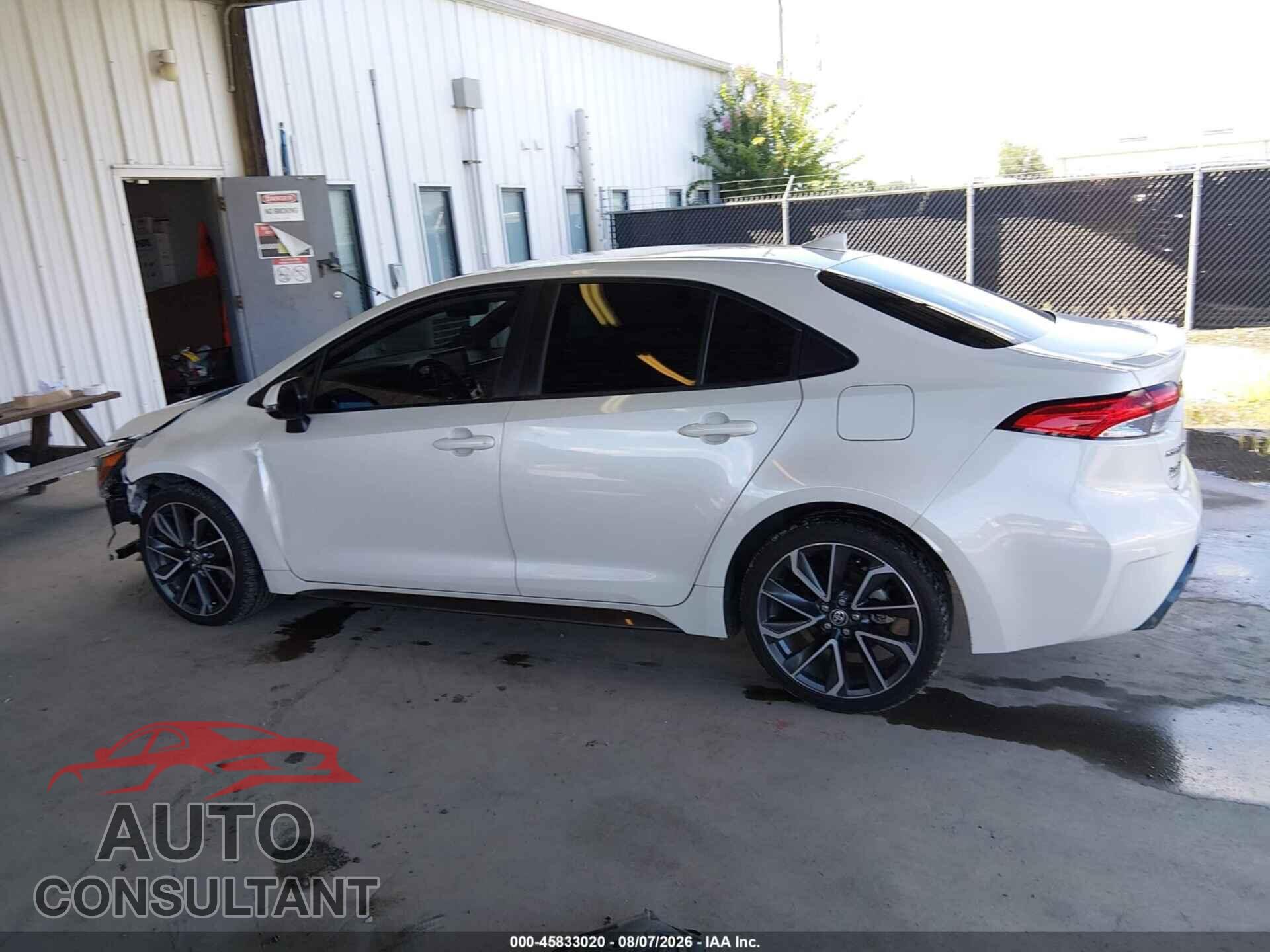 TOYOTA COROLLA 2021 - JTDS4MCE2MJ058462