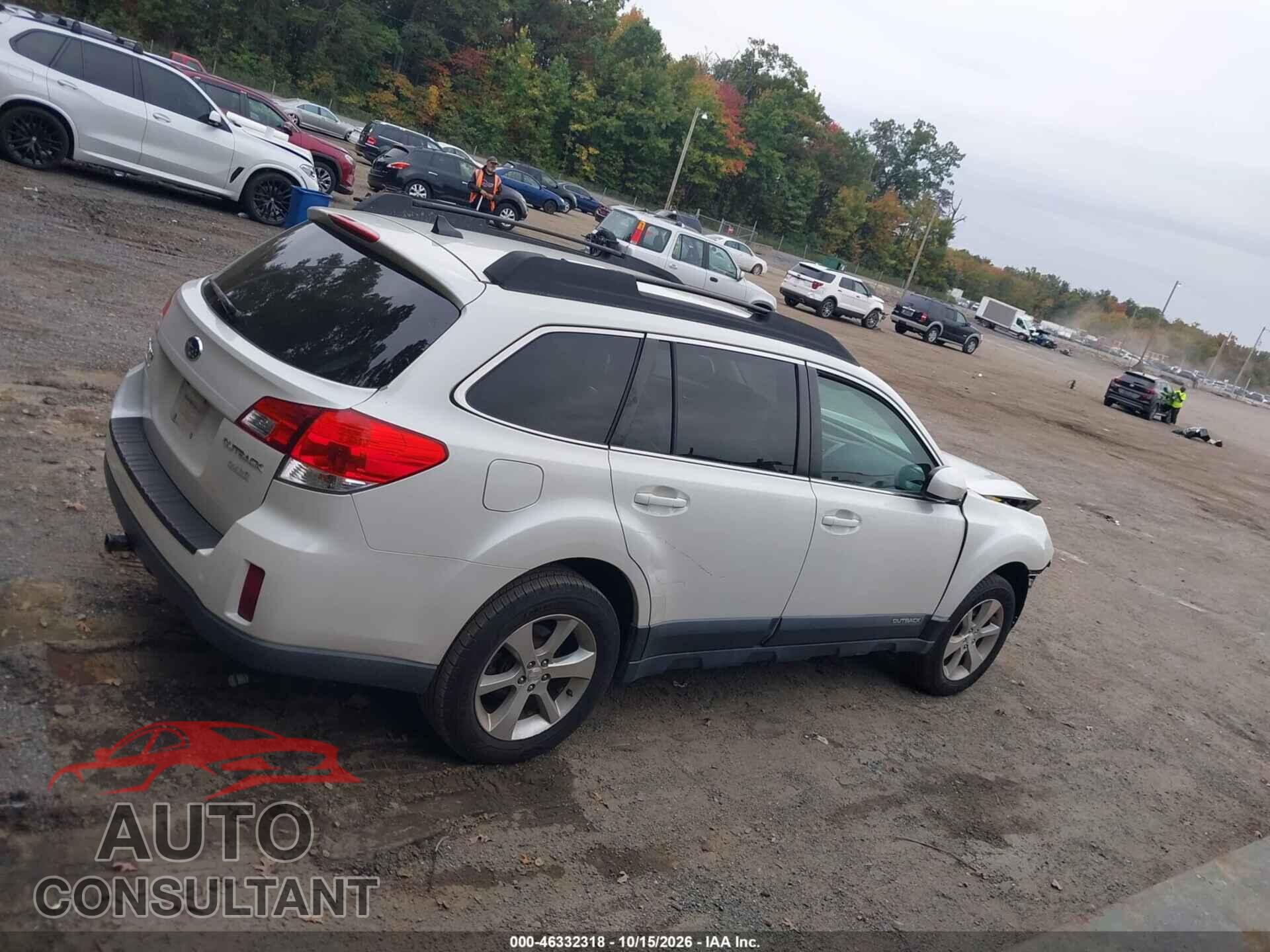 SUBARU OUTBACK 2014 - 4S4BRBLC4E3255624