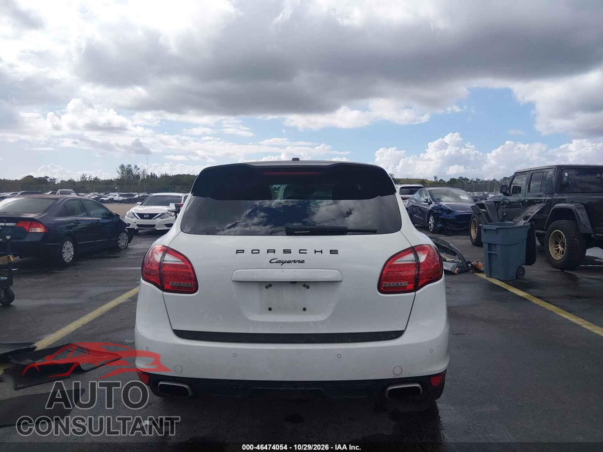 PORSCHE CAYENNE 2013 - WP1AA2A28DLA08234