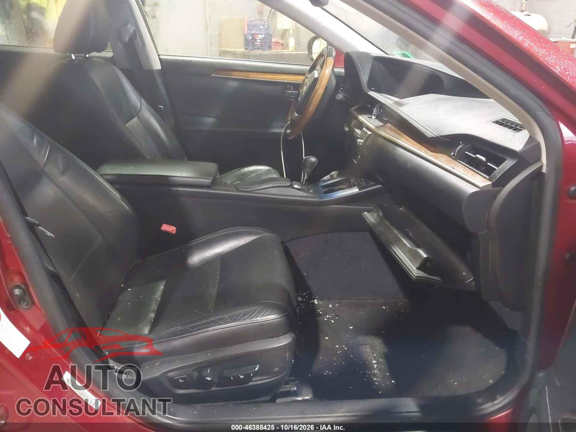 LEXUS ES 300H 2013 - JTHBW1GG1D2024915