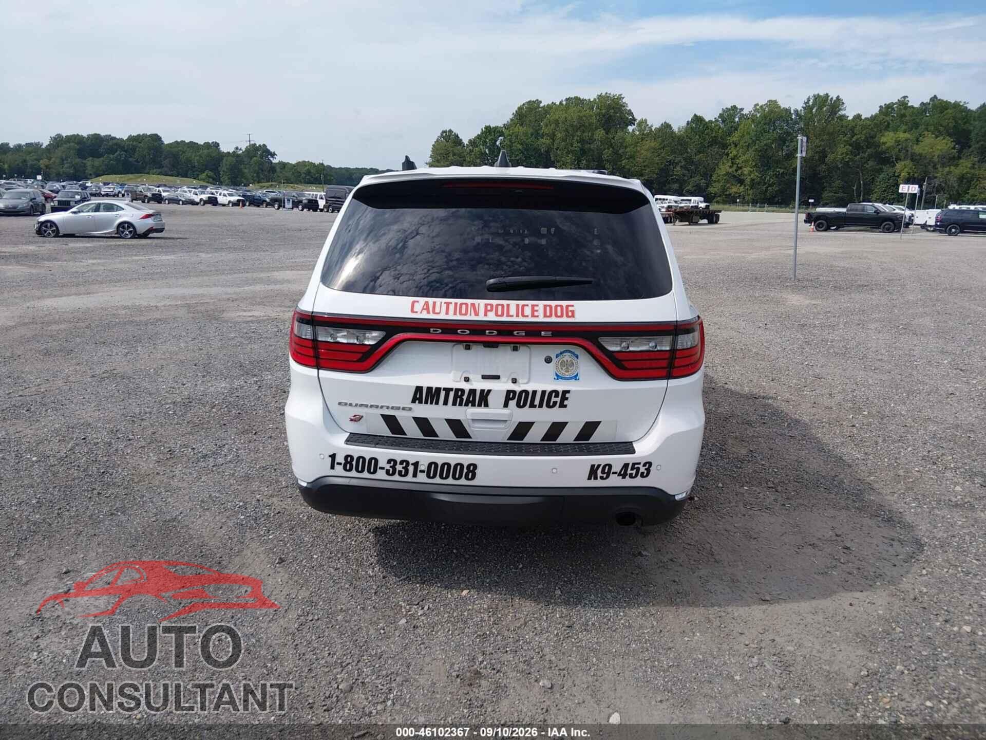 DODGE DURANGO 2021 - 1C4RDJFG6MC815118
