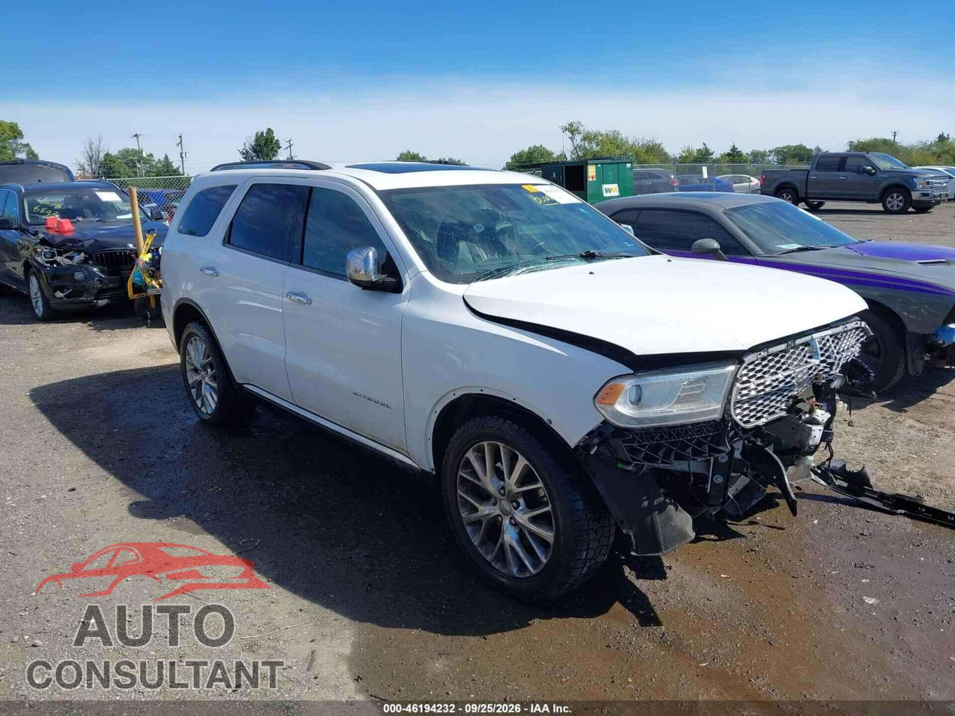 DODGE DURANGO 2014 - 1C4RDJEG2EC307795
