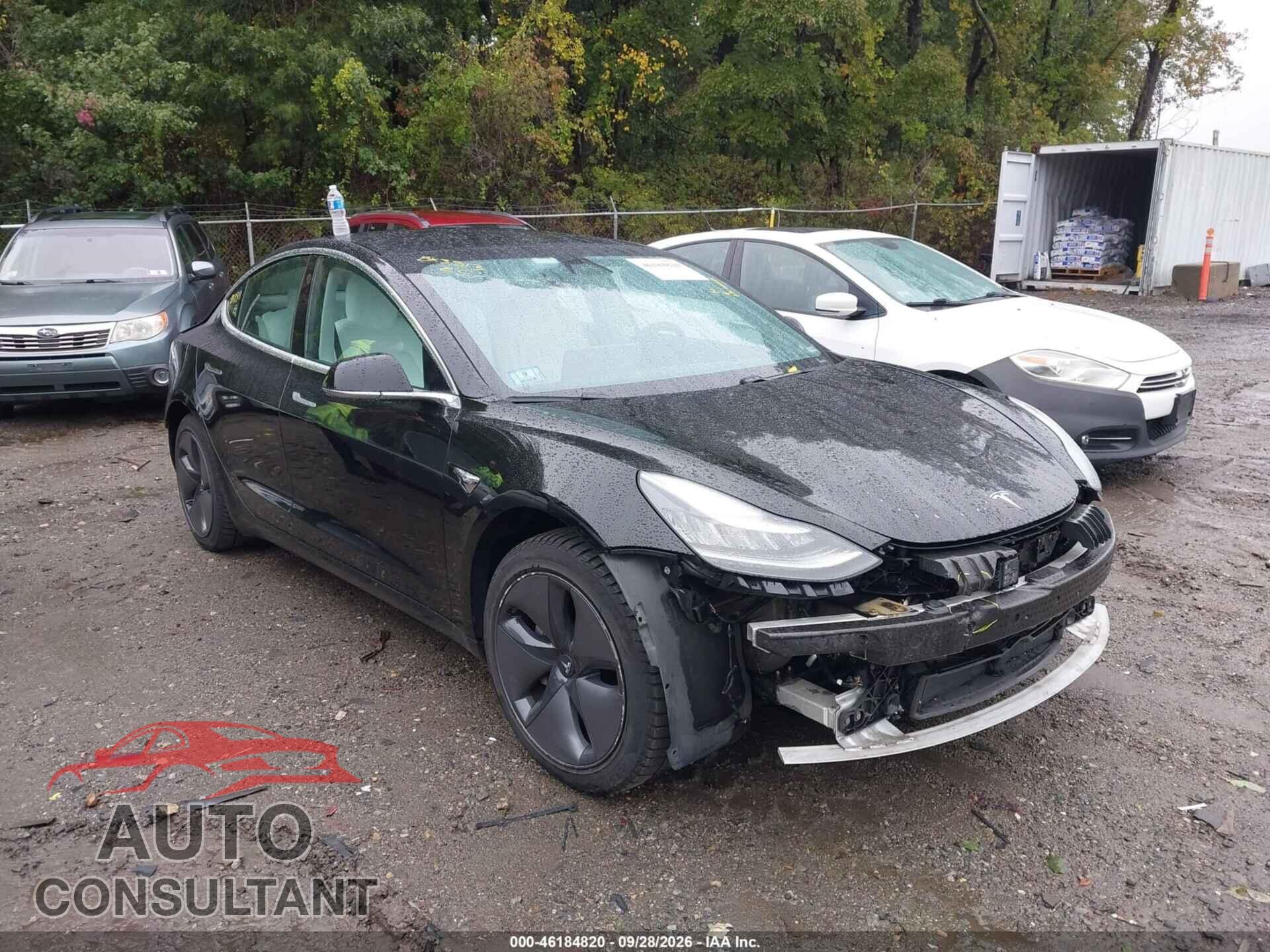TESLA MODEL 3 2019 - 5YJ3E1EB4KF391513