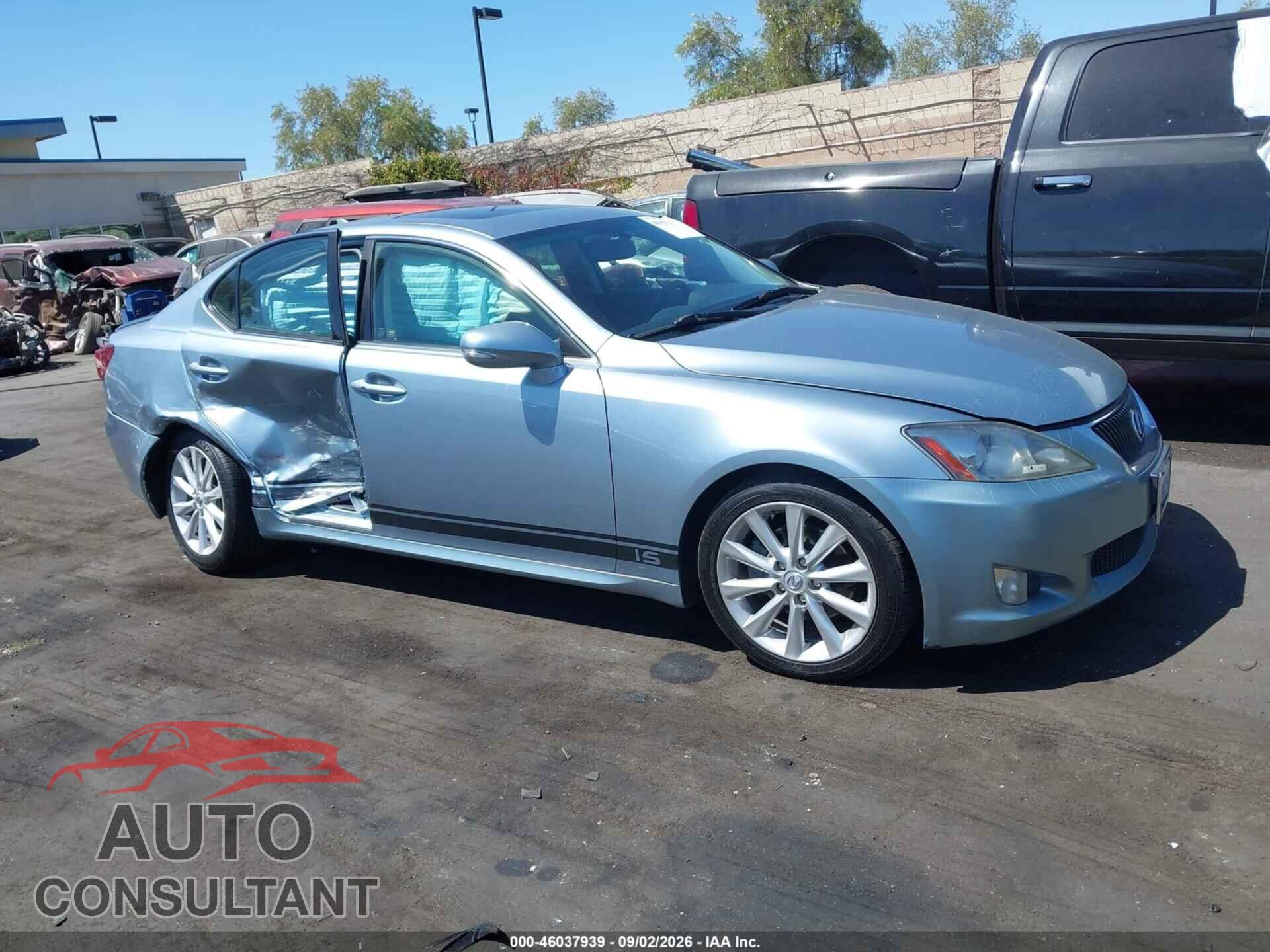 LEXUS IS 250 2010 - JTHBF5C26A5111723