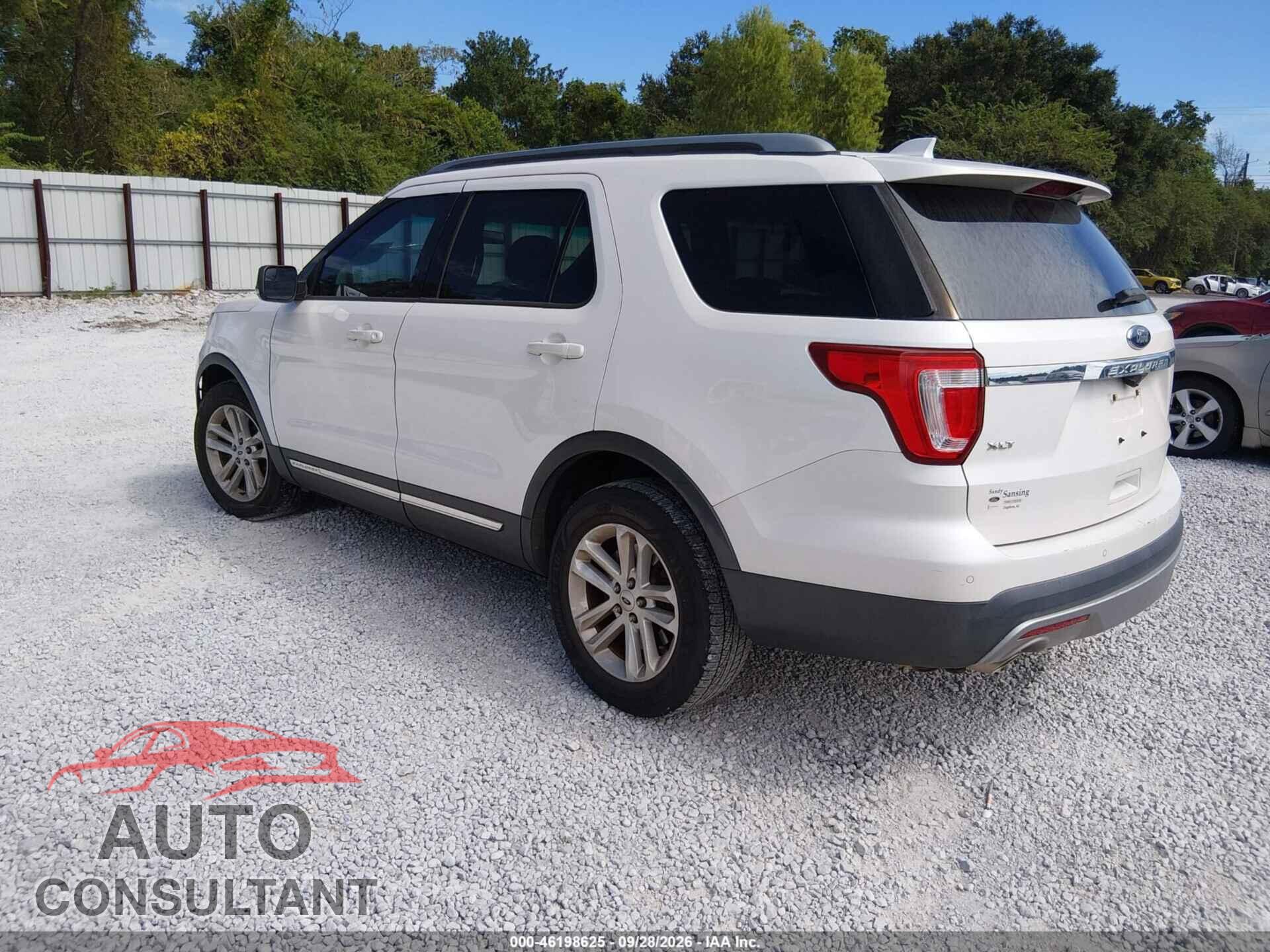 FORD EXPLORER 2017 - 1FM5K7D83HGA07970