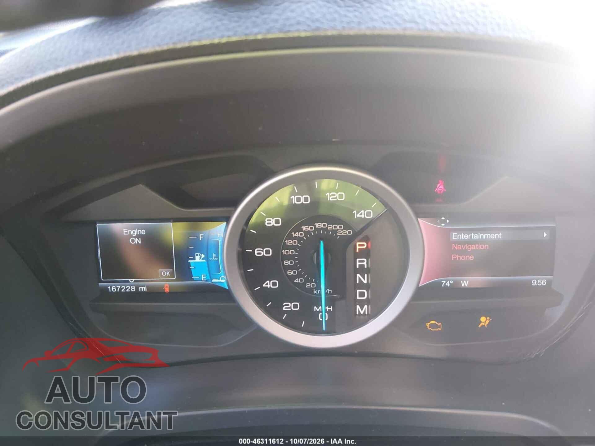 FORD EXPLORER 2014 - 1FM5K8D87EGB45593