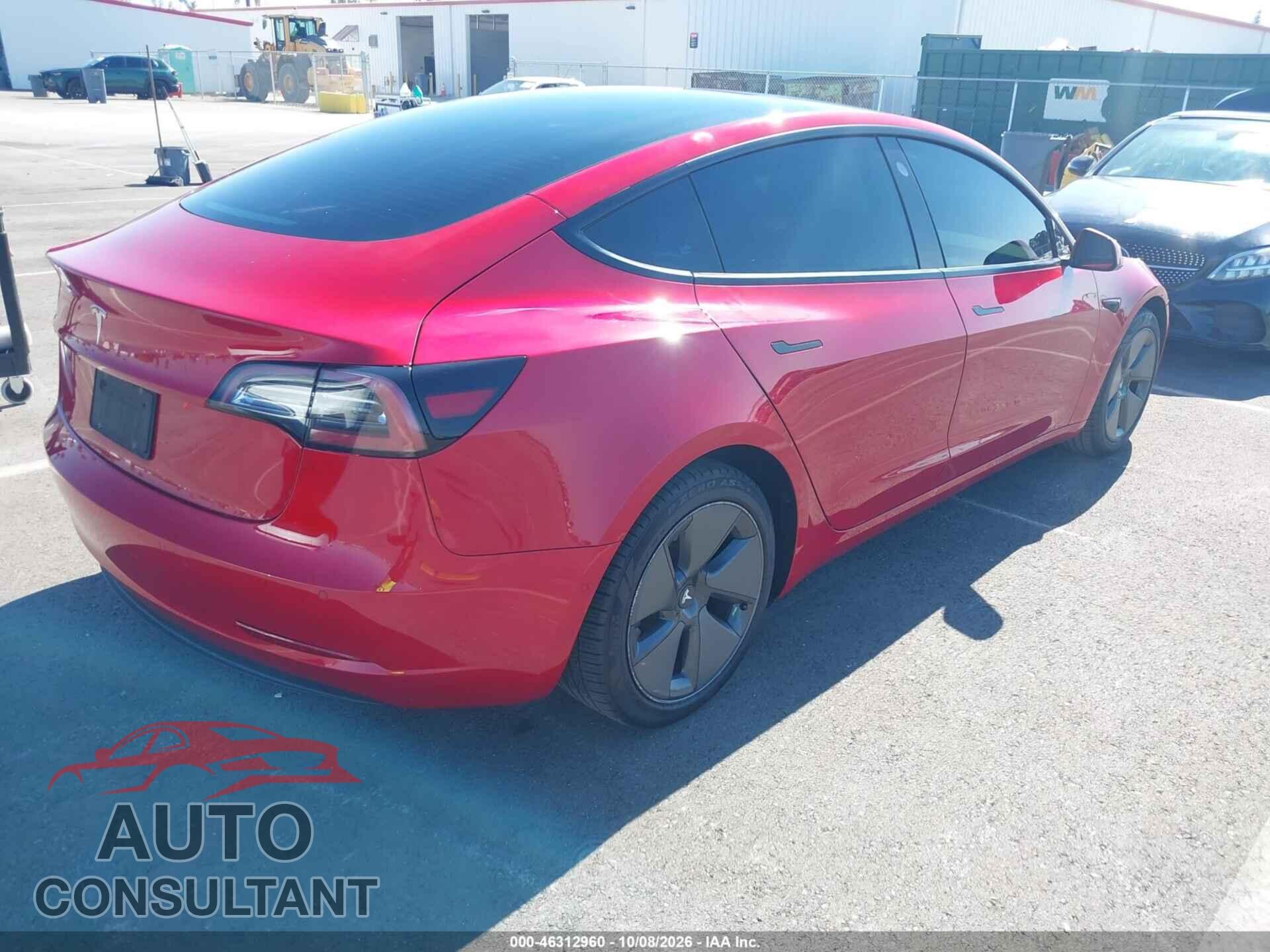TESLA MODEL 3 2021 - 5YJ3E1EA2MF075635