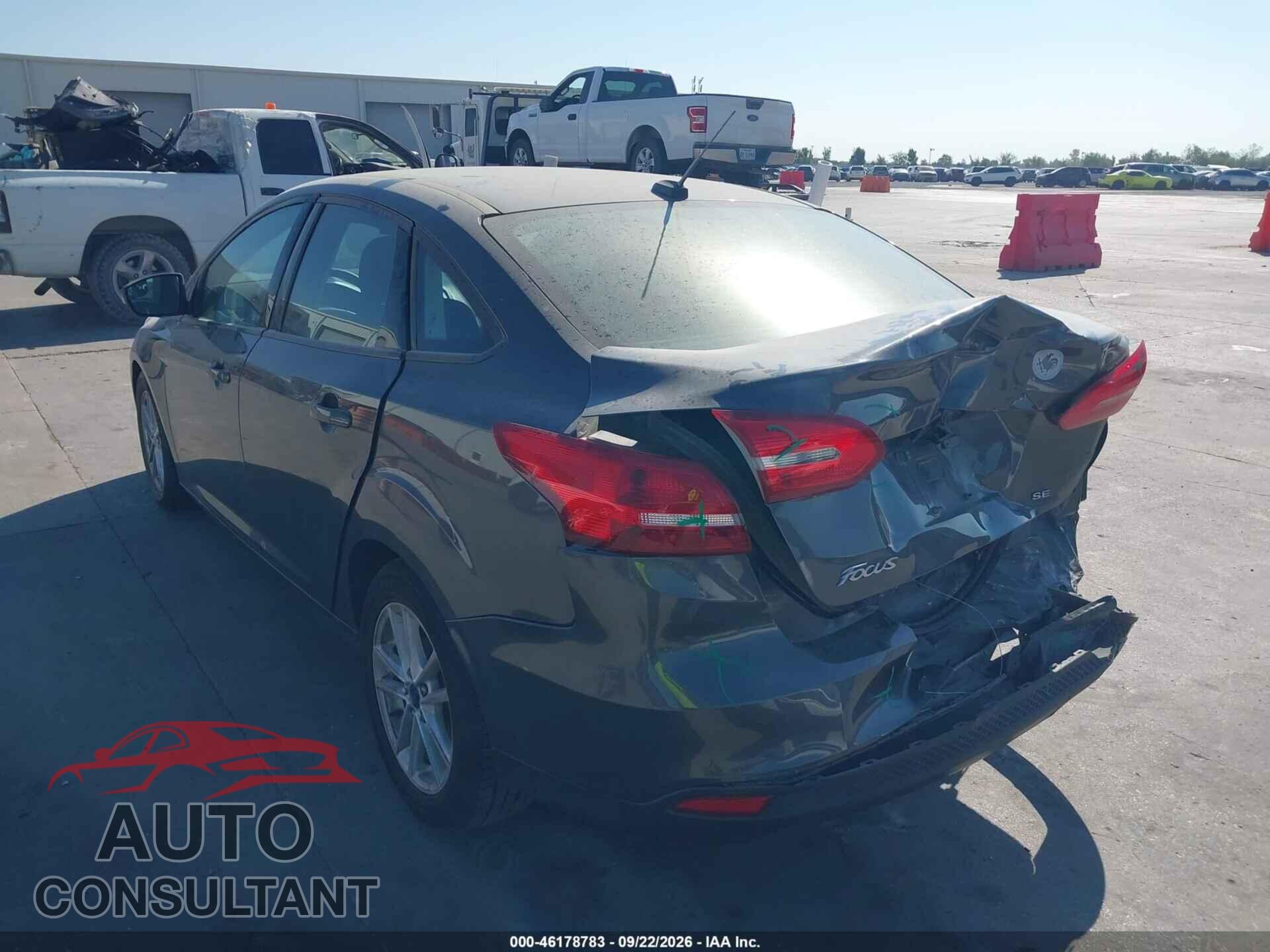 FORD FOCUS 2016 - 1FADP3F20GL372220