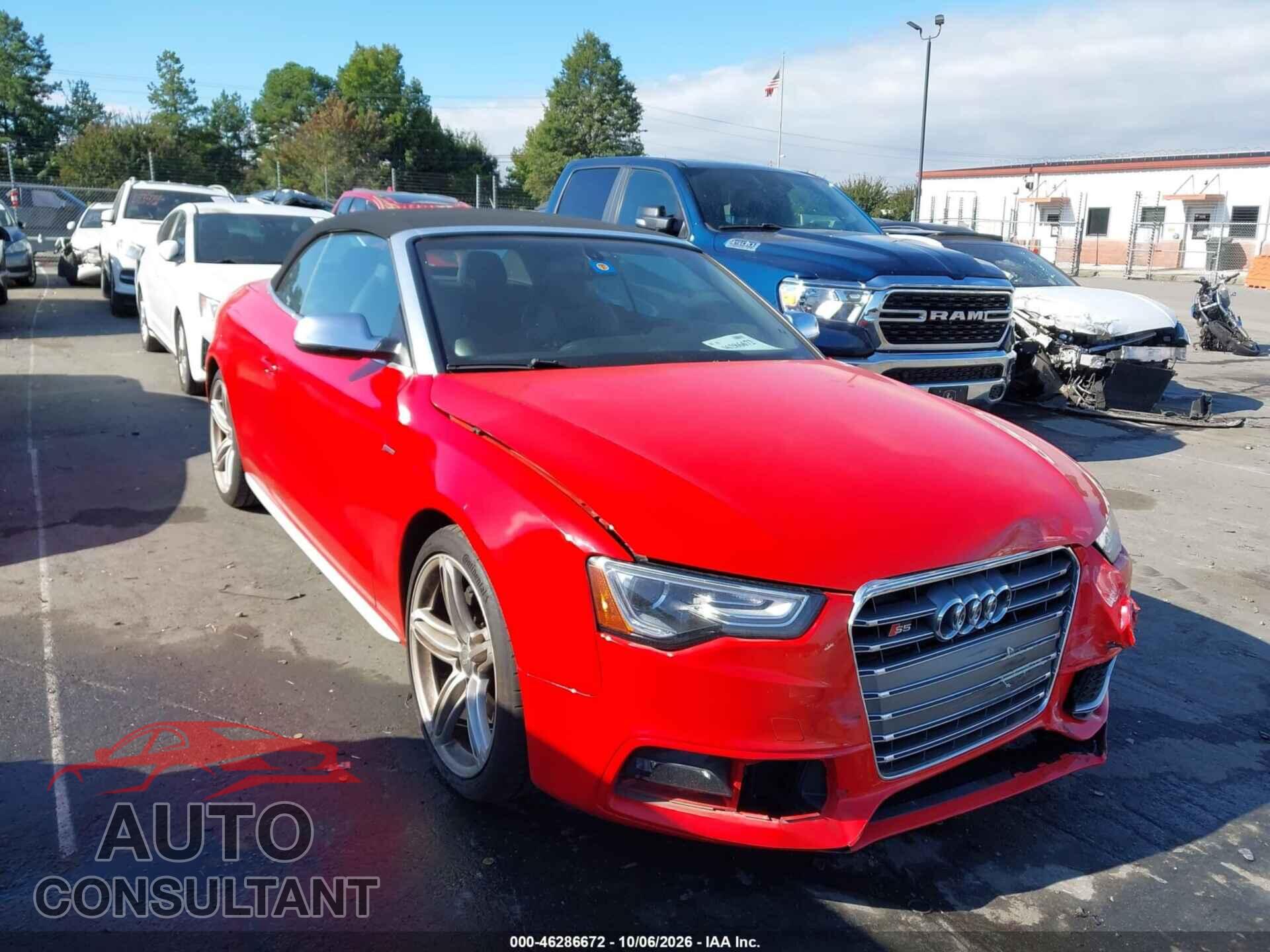 AUDI S5 2014 - WAUCGAFH2EN005641
