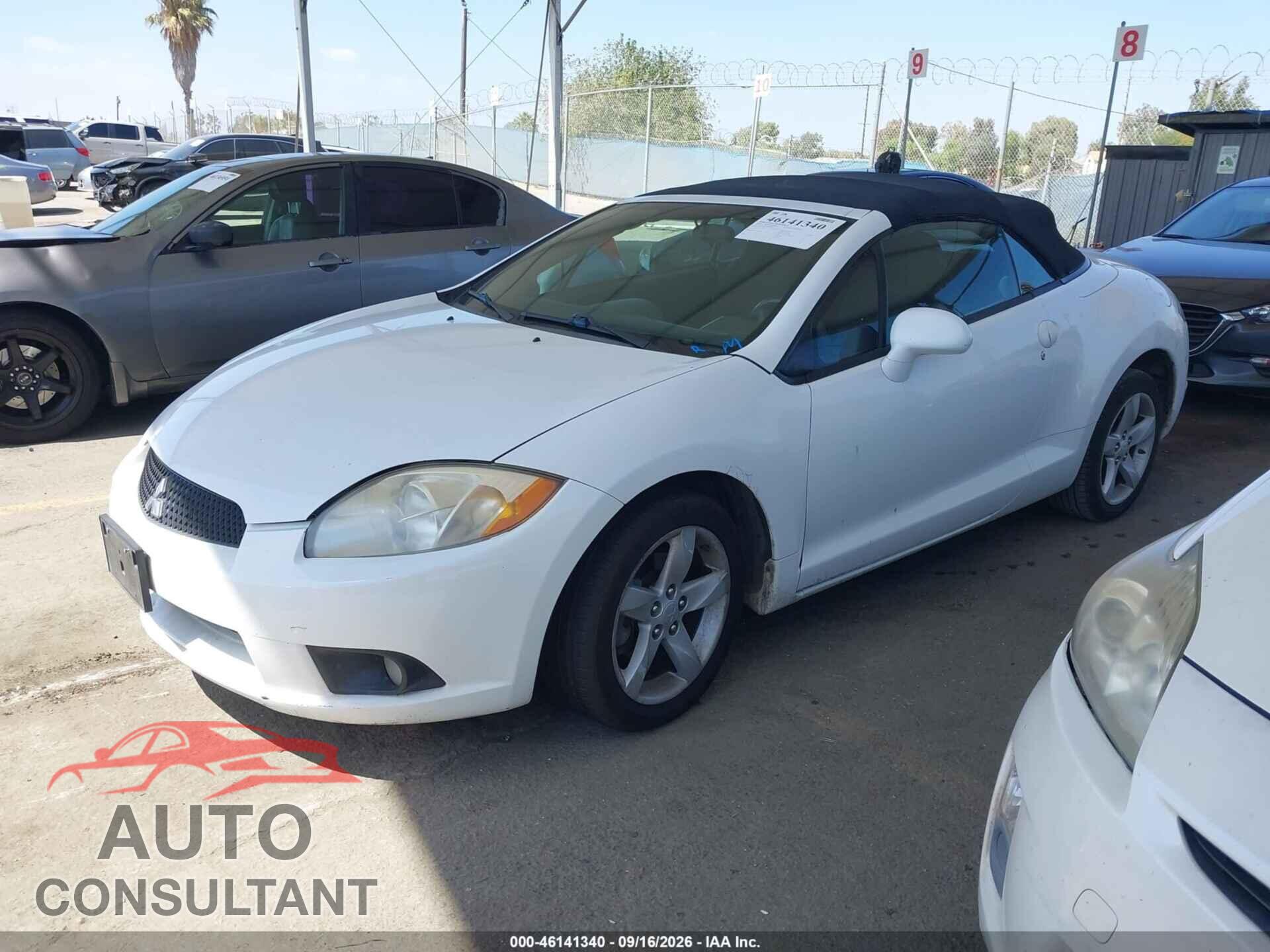 MITSUBISHI ECLIPSE SPYDER 2009 - 4A3AL25F49E010807