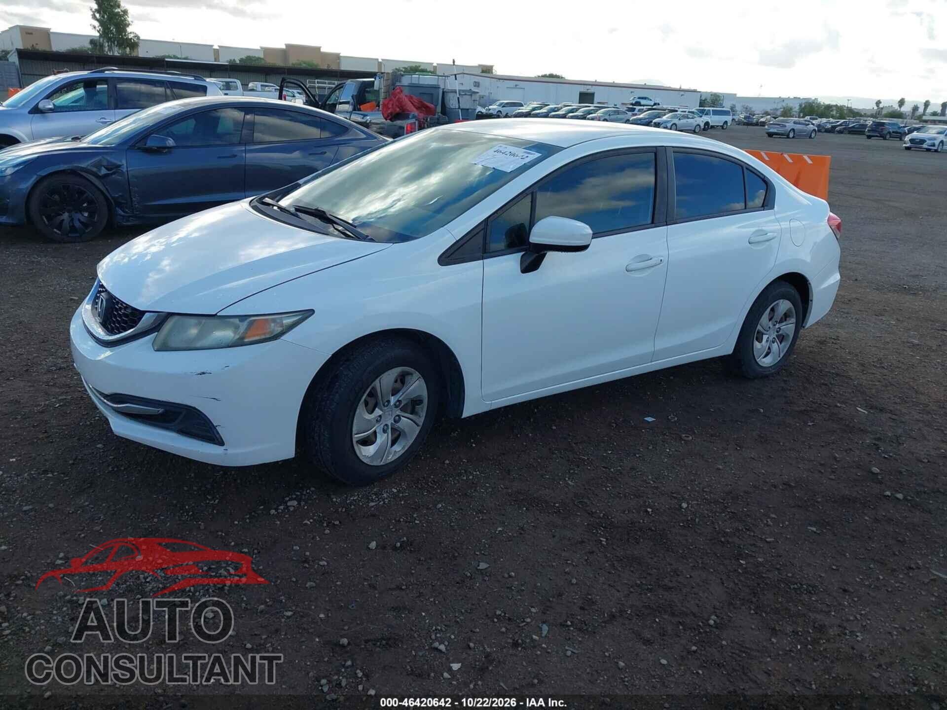 HONDA CIVIC 2014 - 19XFB2F5XEE257765