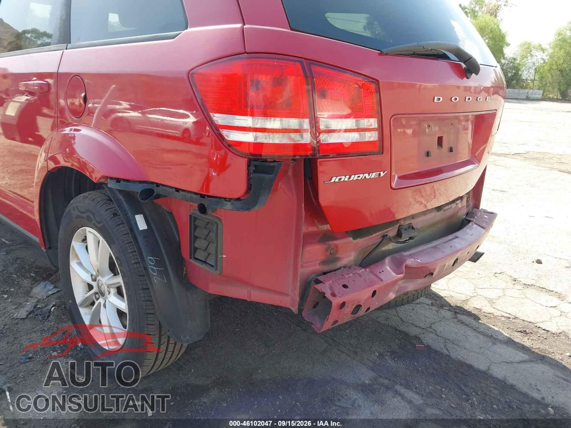 DODGE JOURNEY 2016 - 3C4PDCAB8GT230709