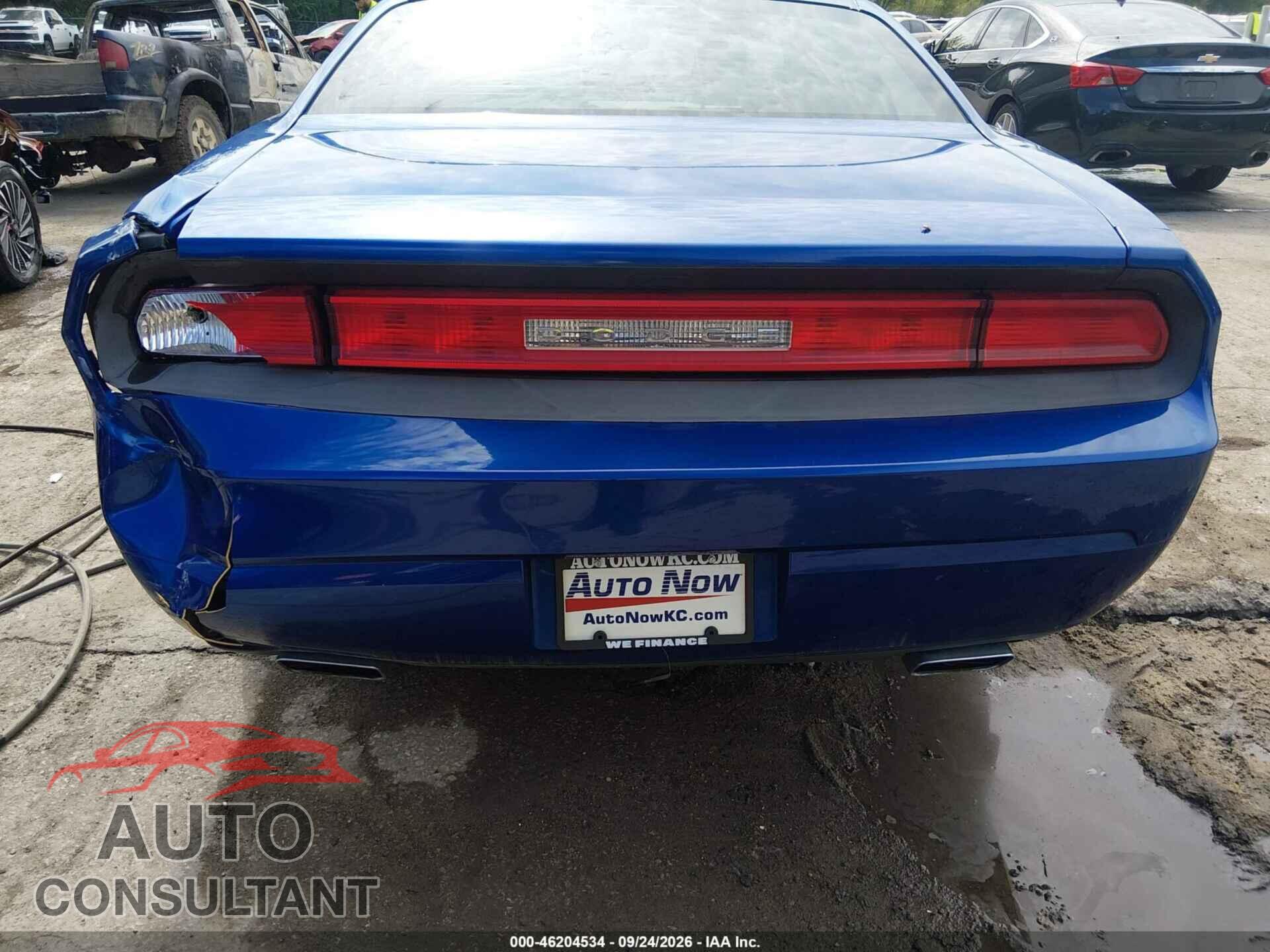 DODGE CHALLENGER 2012 - 2C3CDYAG8CH239120