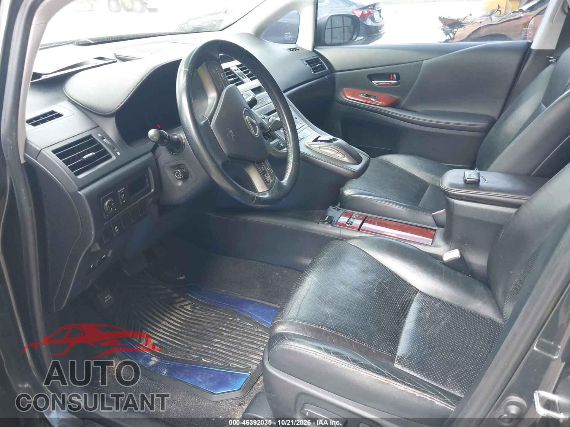 LEXUS HS 250H 2010 - JTHBB1BAXA2034708
