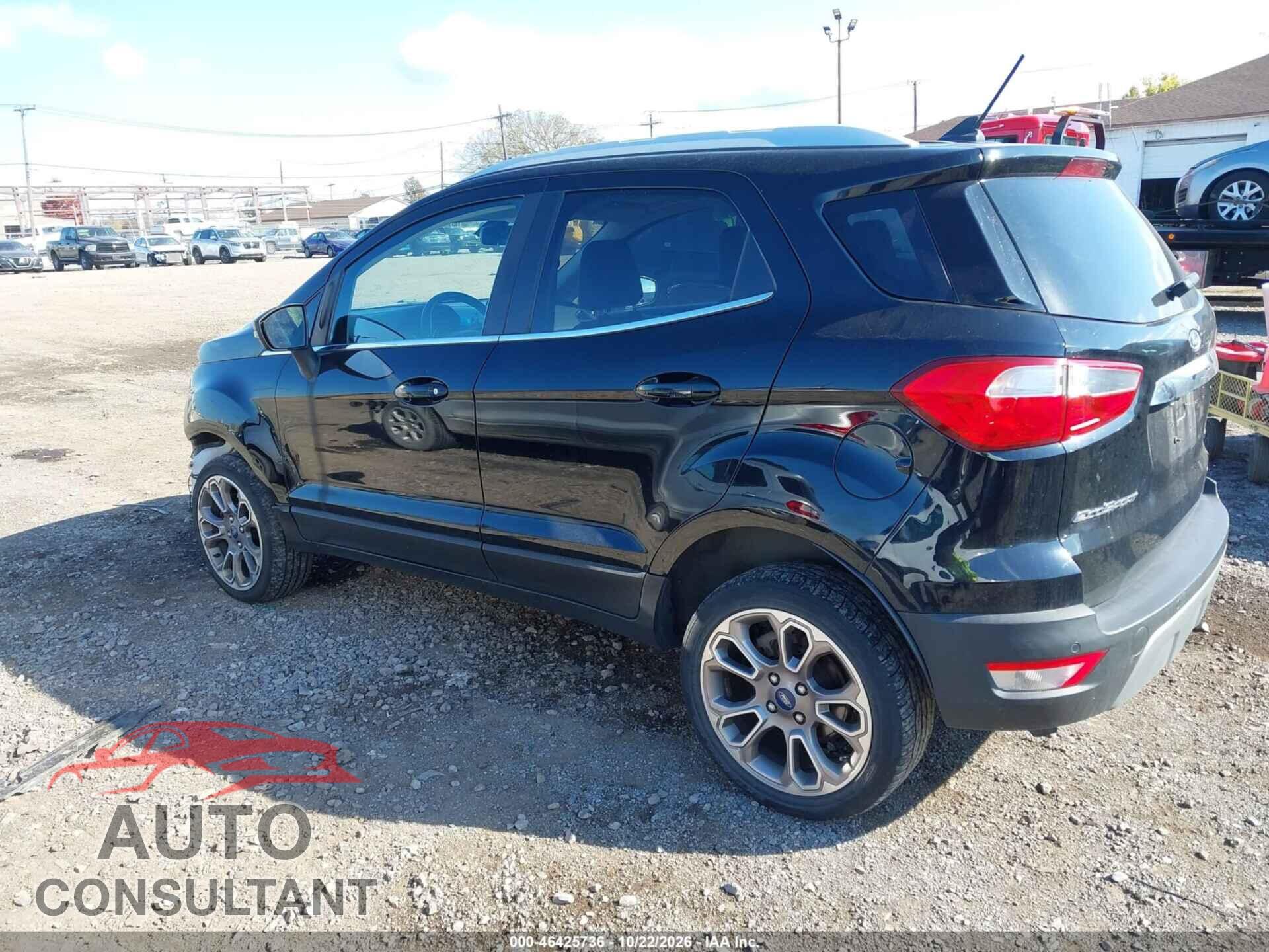 FORD ECOSPORT 2020 - MAJ6S3KL6LC321577
