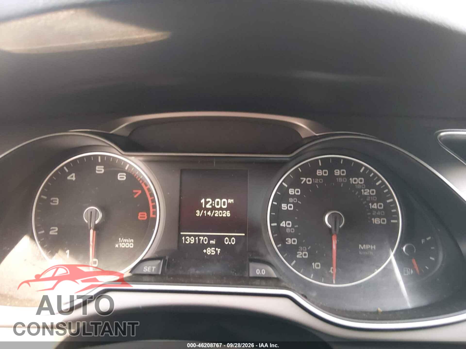 AUDI A4 2014 - WAUBFAFL7EA050861