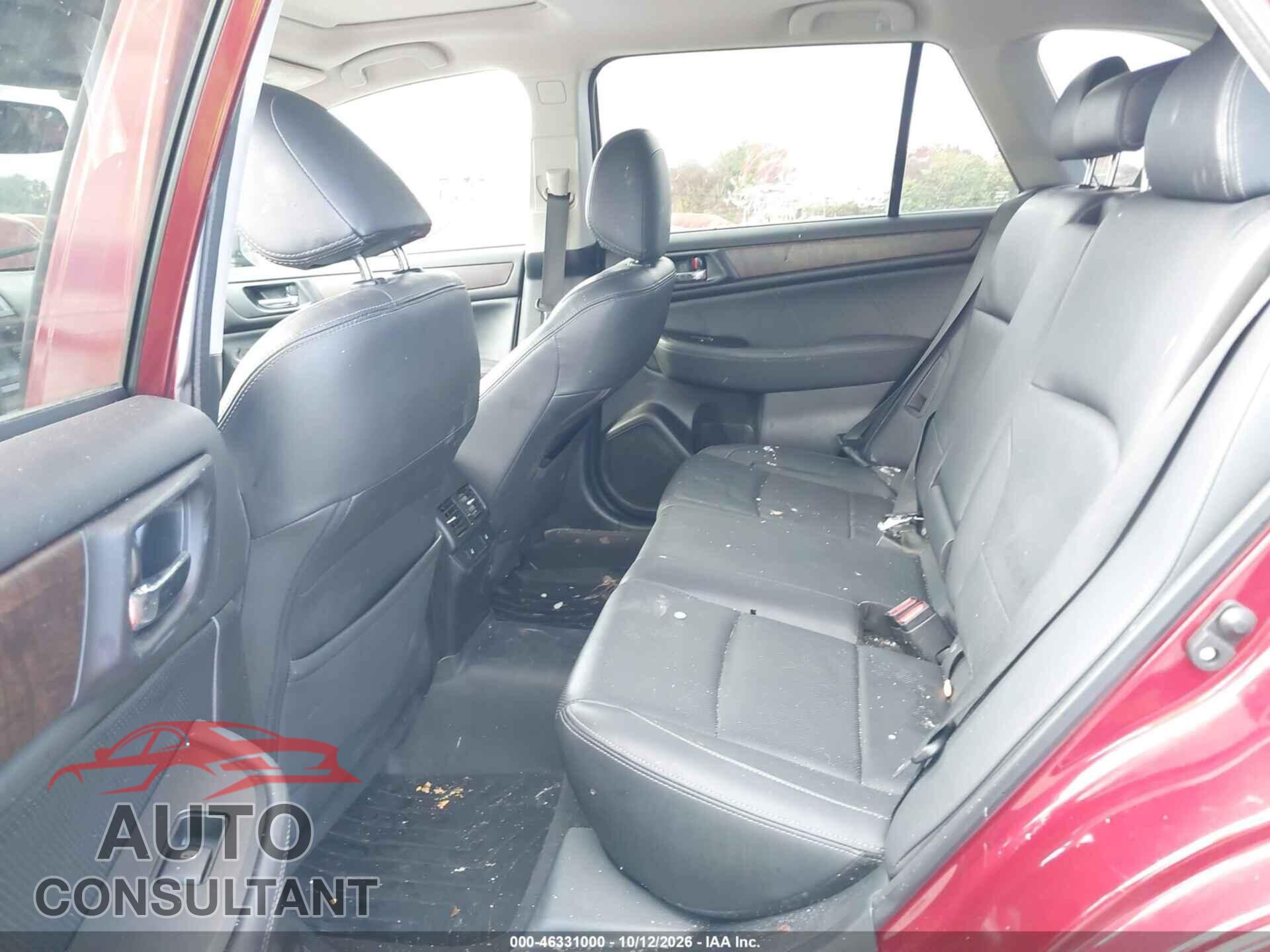 SUBARU OUTBACK 2016 - 4S4BSANC0G3246871