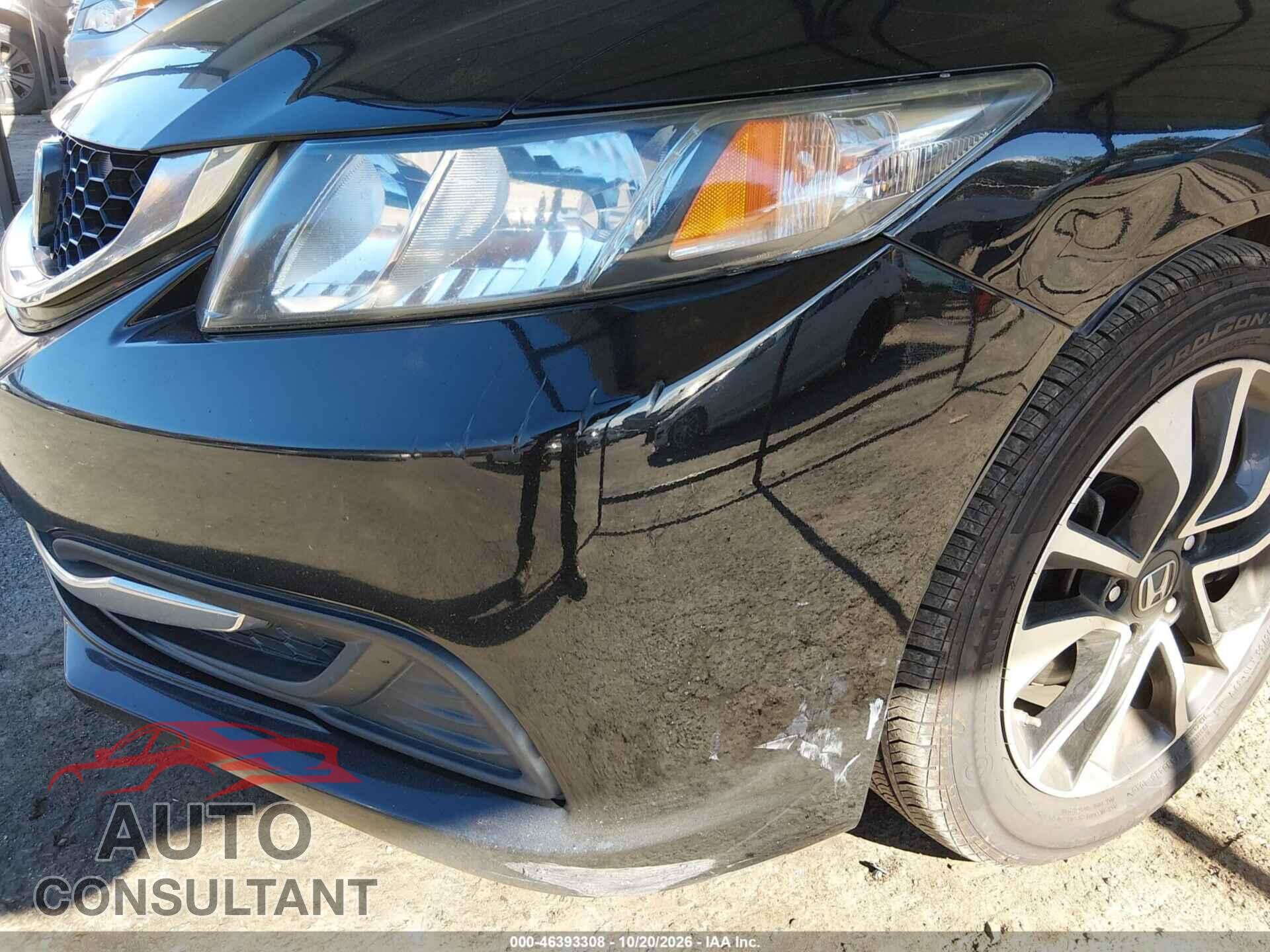 HONDA CIVIC 2013 - 19XFB2F80DE279329
