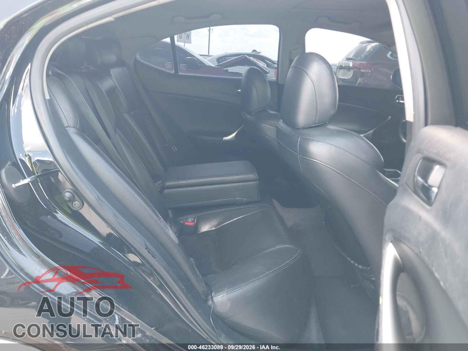 LEXUS IS 250 2010 - JTHBF5C24A5119562