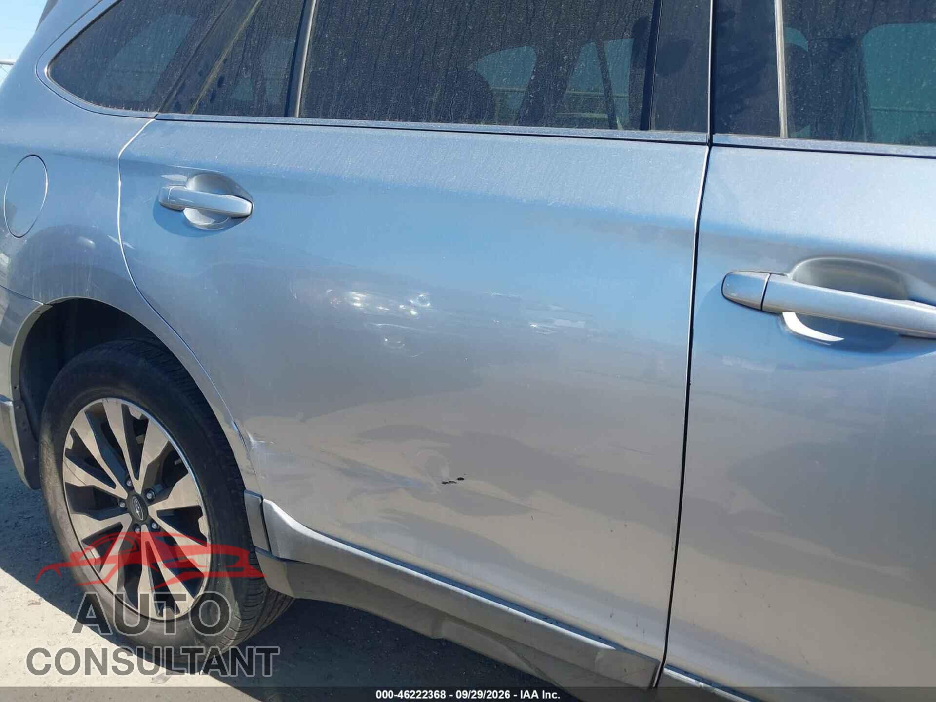 SUBARU OUTBACK 2015 - 4S4BSENC2F3249728